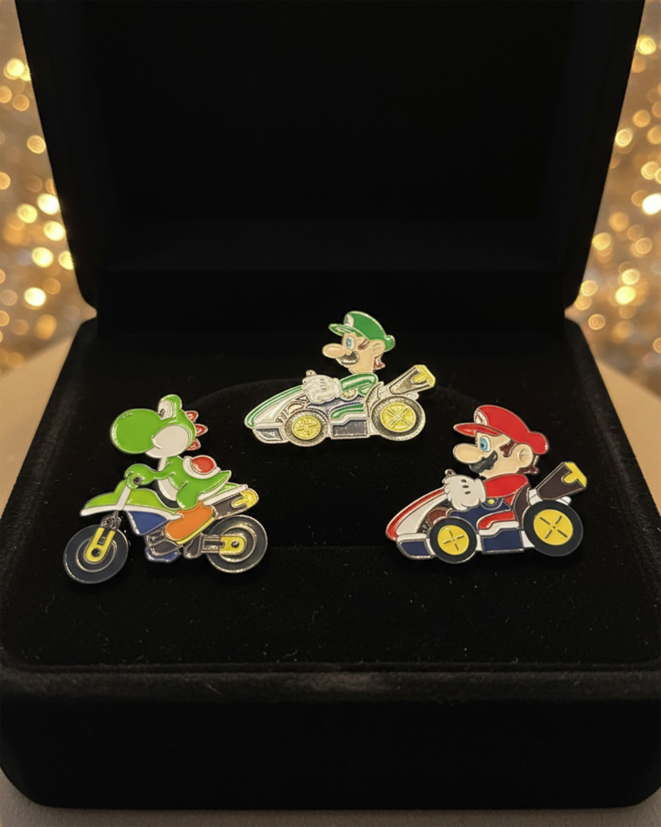 Pines Mario Kart - 3 Unidades