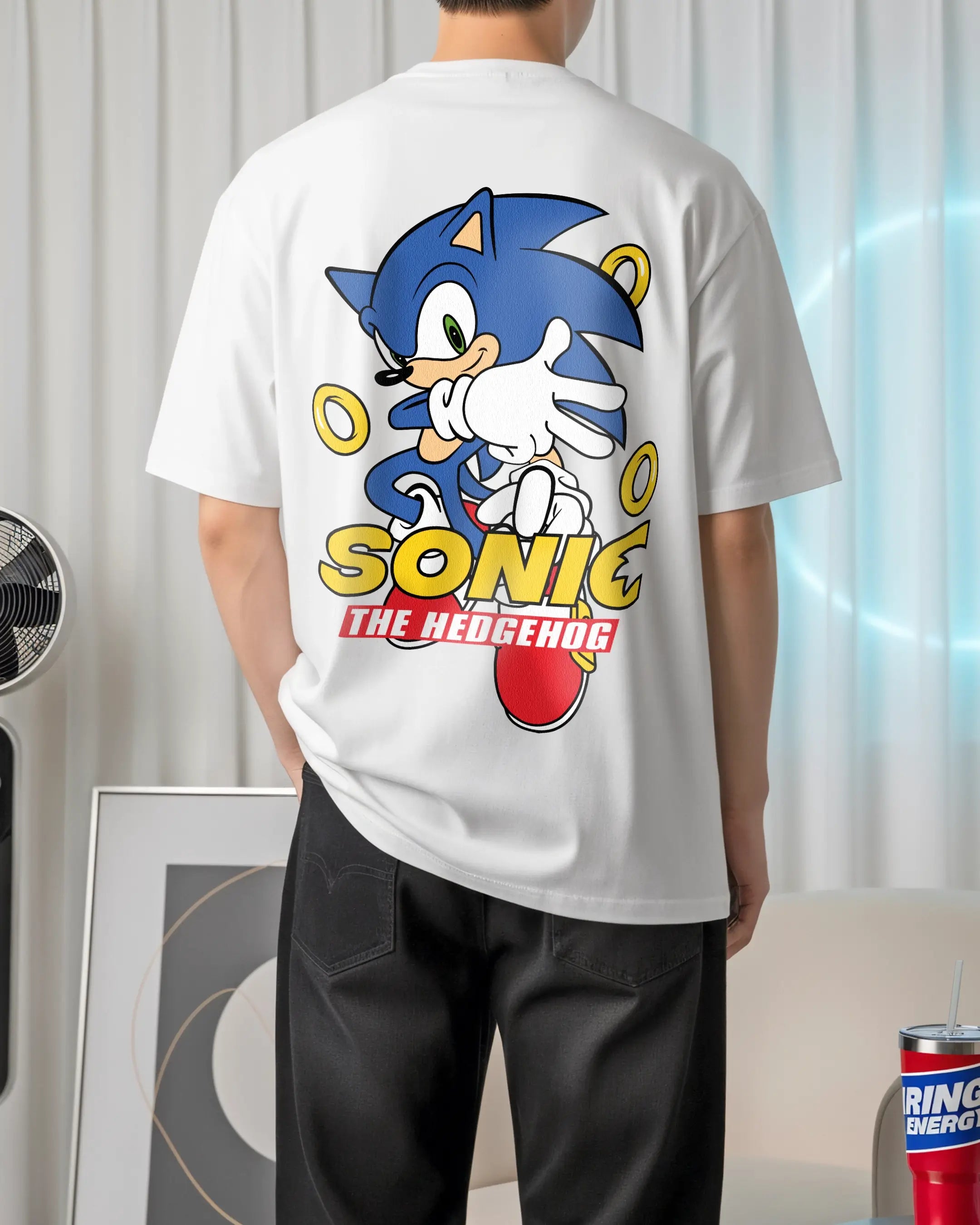 Playera Sonic – Retro Speed