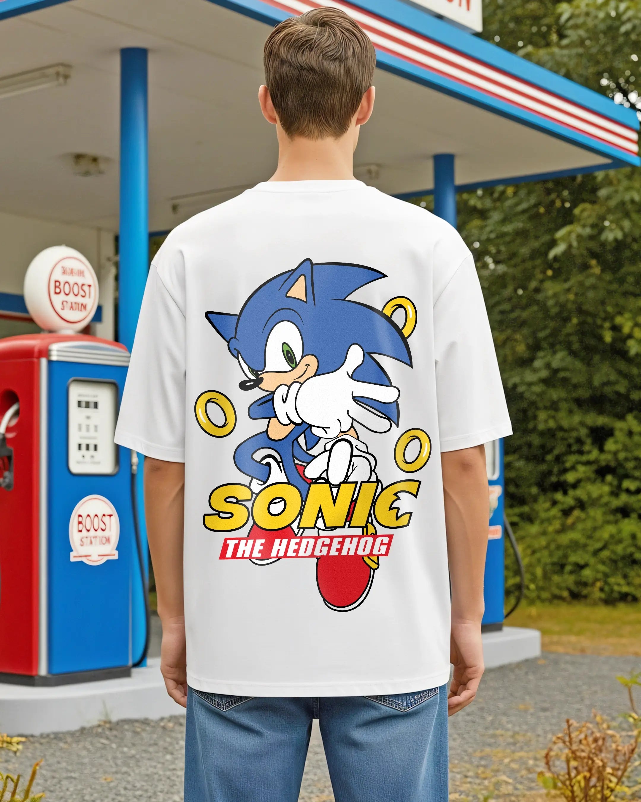 Playera Sonic – Retro Speed
