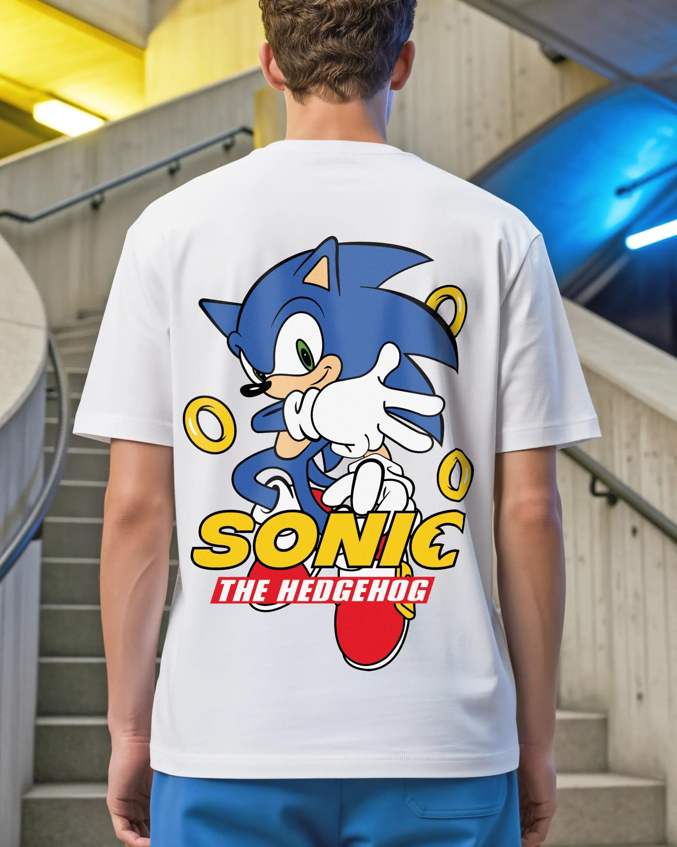 Playera Sonic – Retro Speed