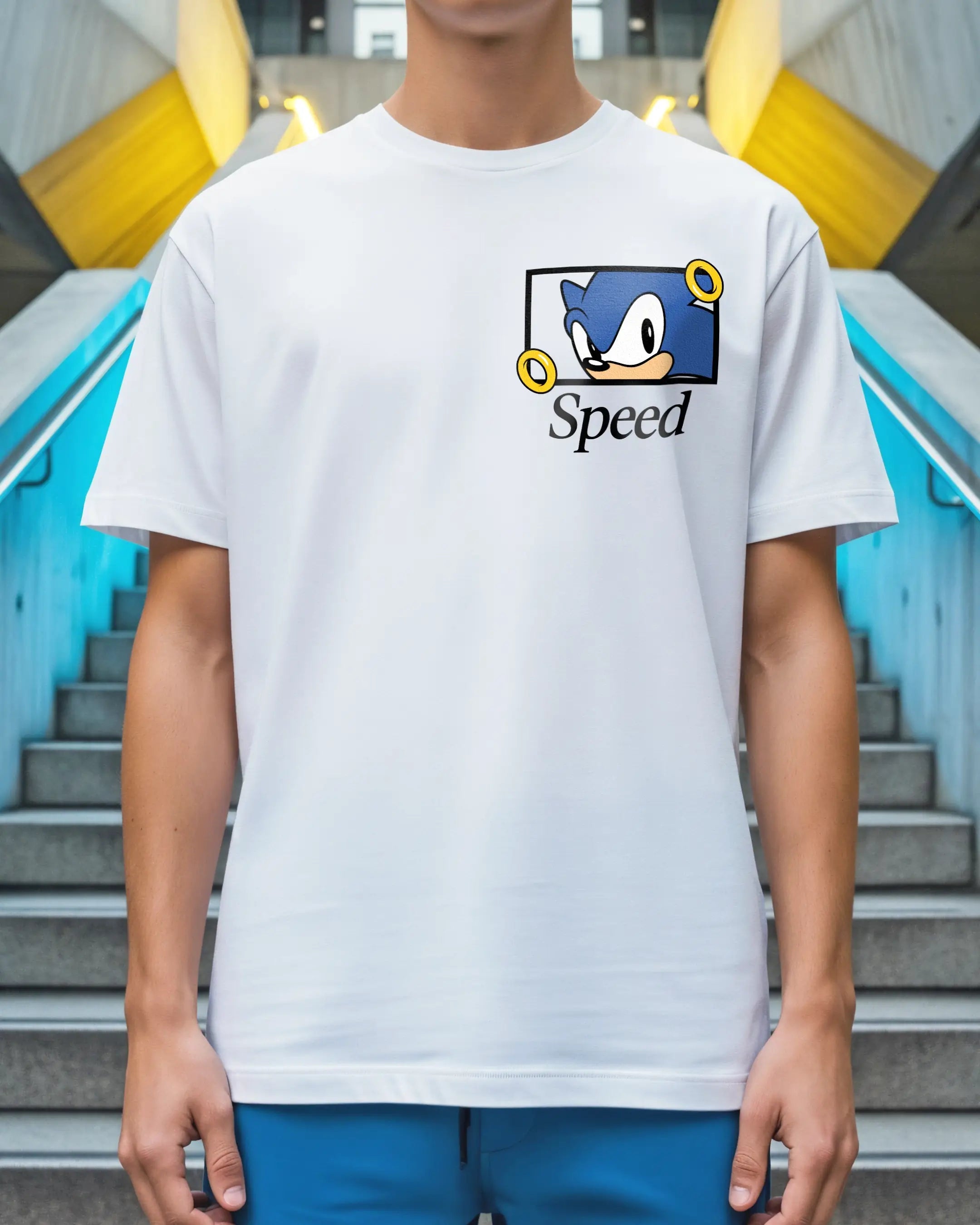 Playera Sonic – Retro Speed