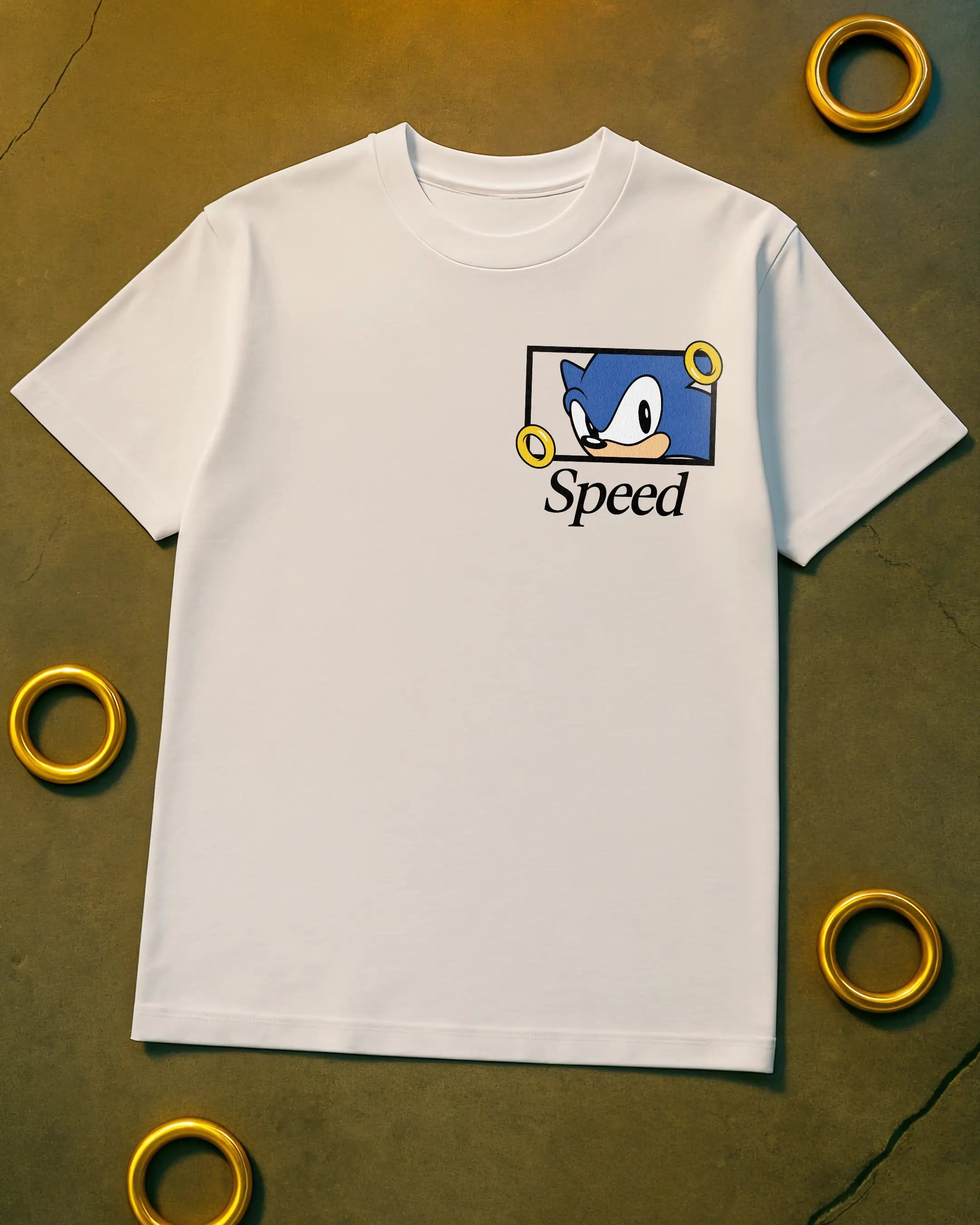 Playera Sonic – Retro Speed