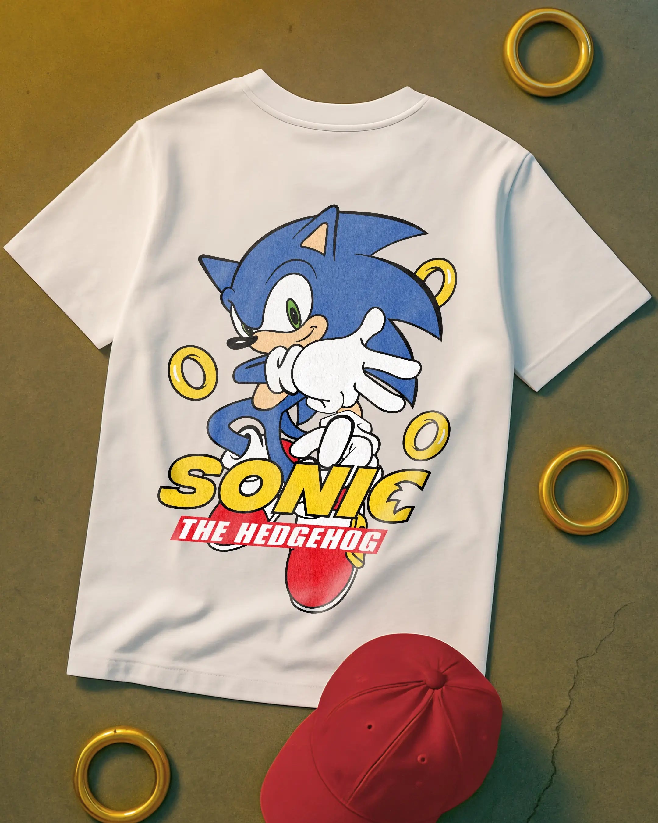 Playera Sonic – Retro Speed