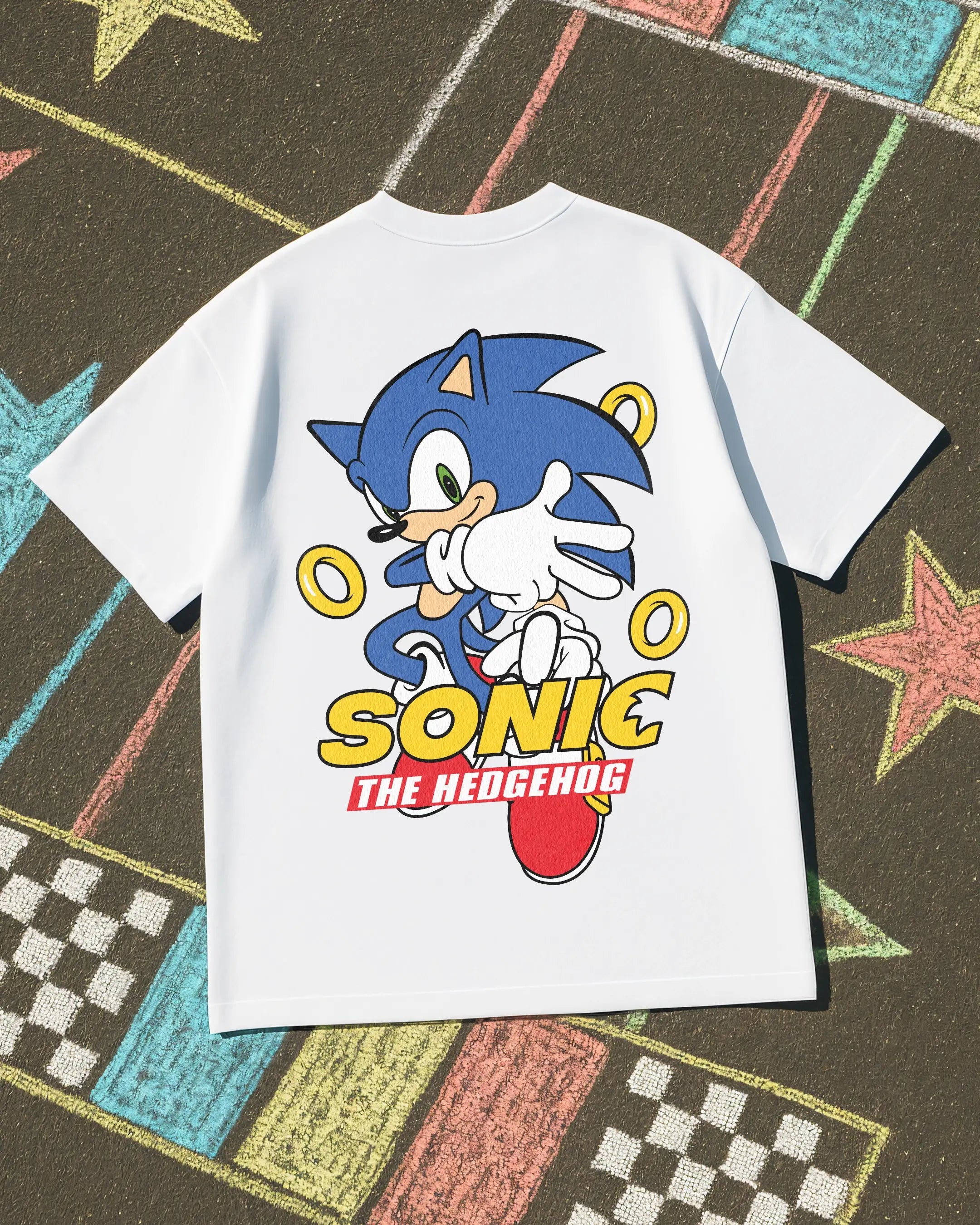 Playera Sonic – Retro Speed