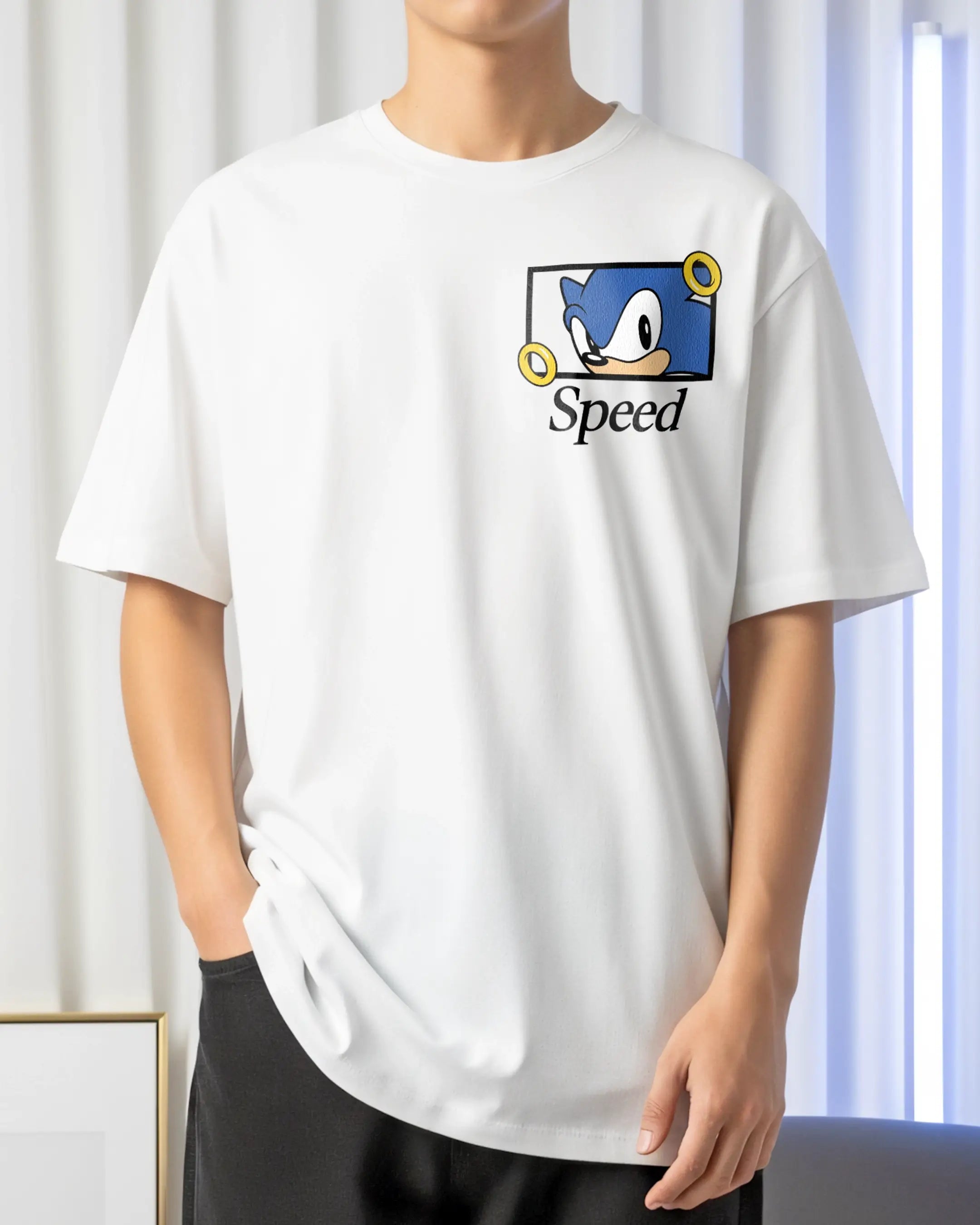 Playera Sonic – Retro Speed