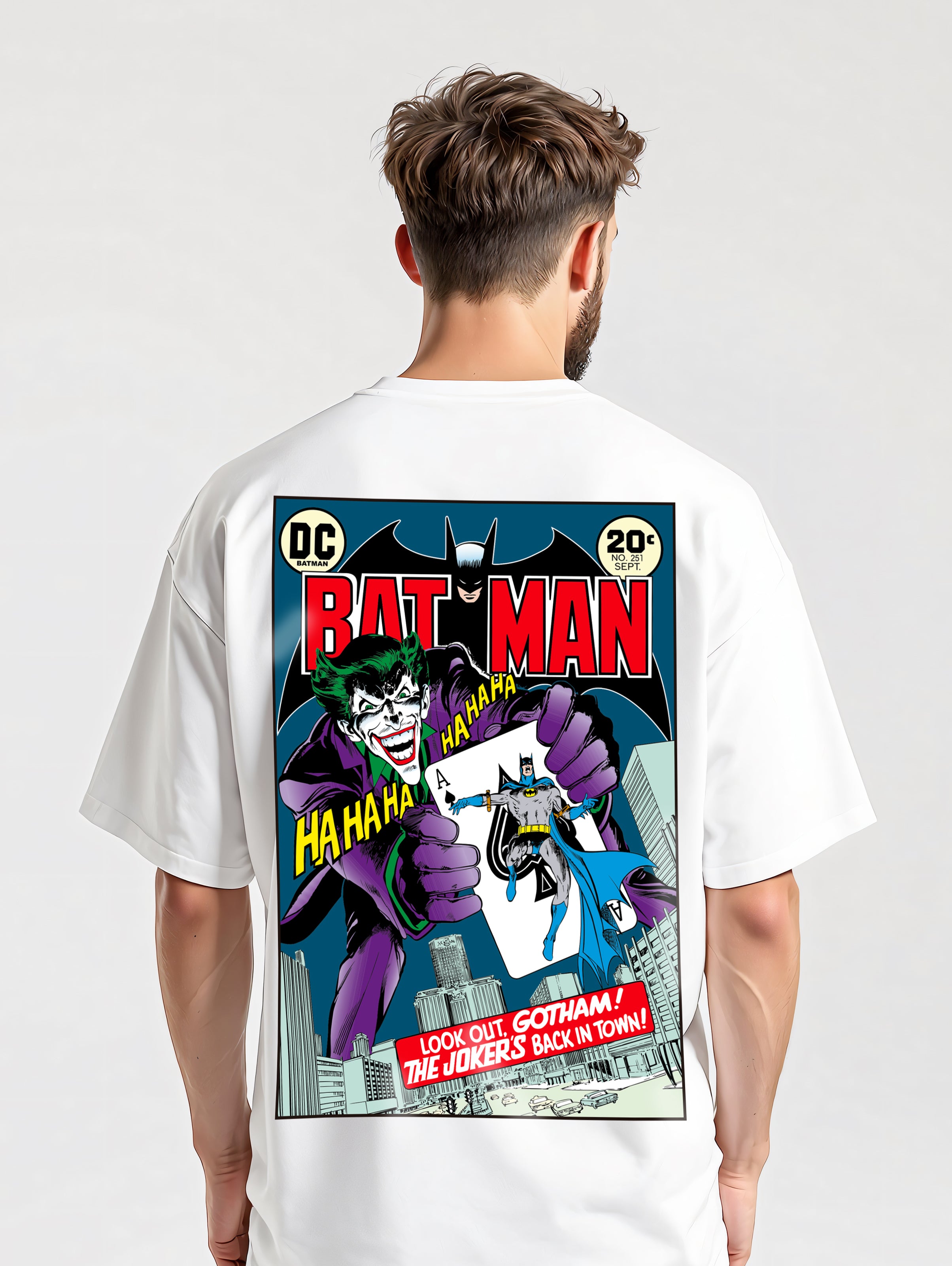 Playera Batman & Joker - DC Comics