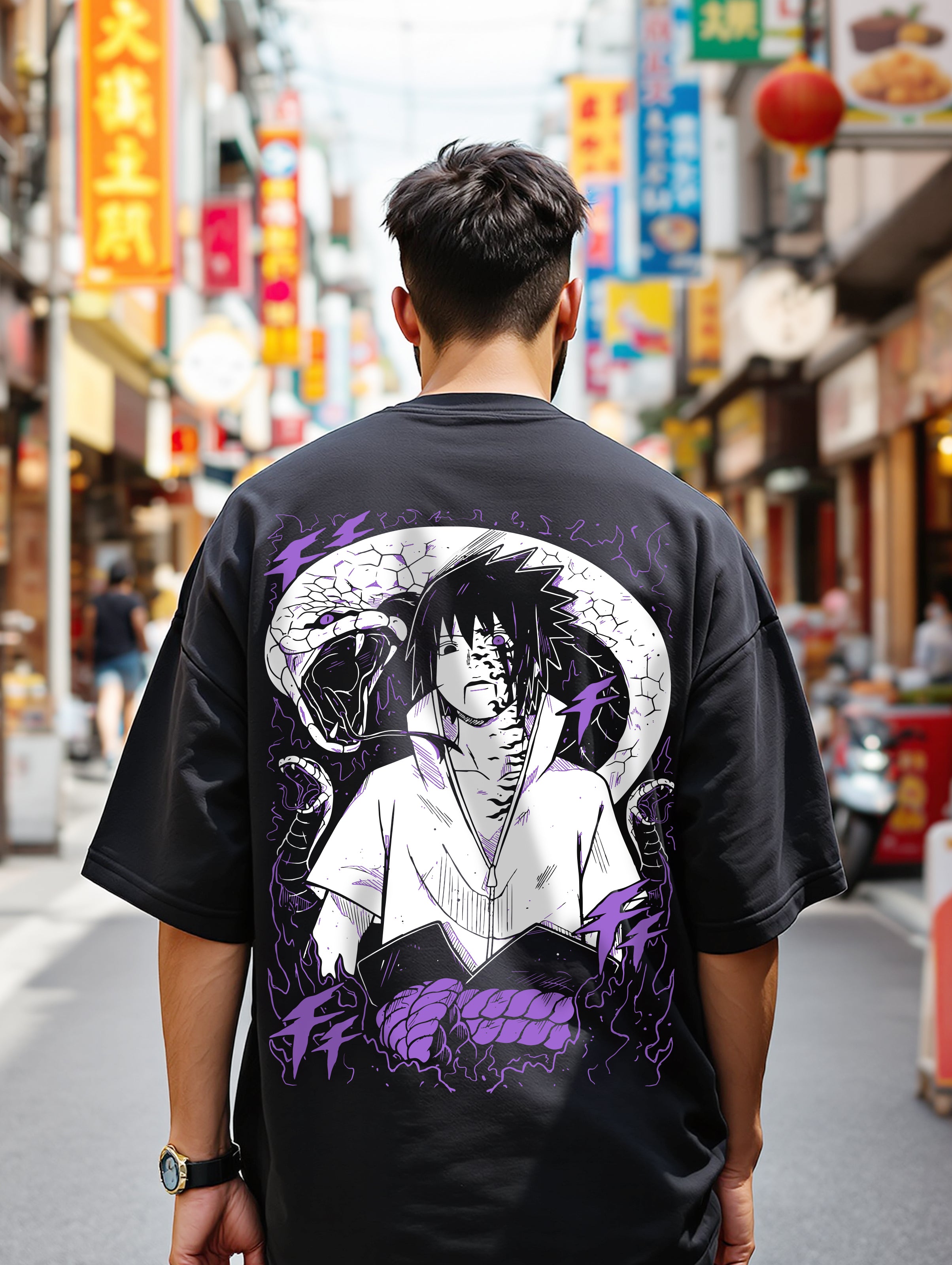Playera Sasuke Rinnegan