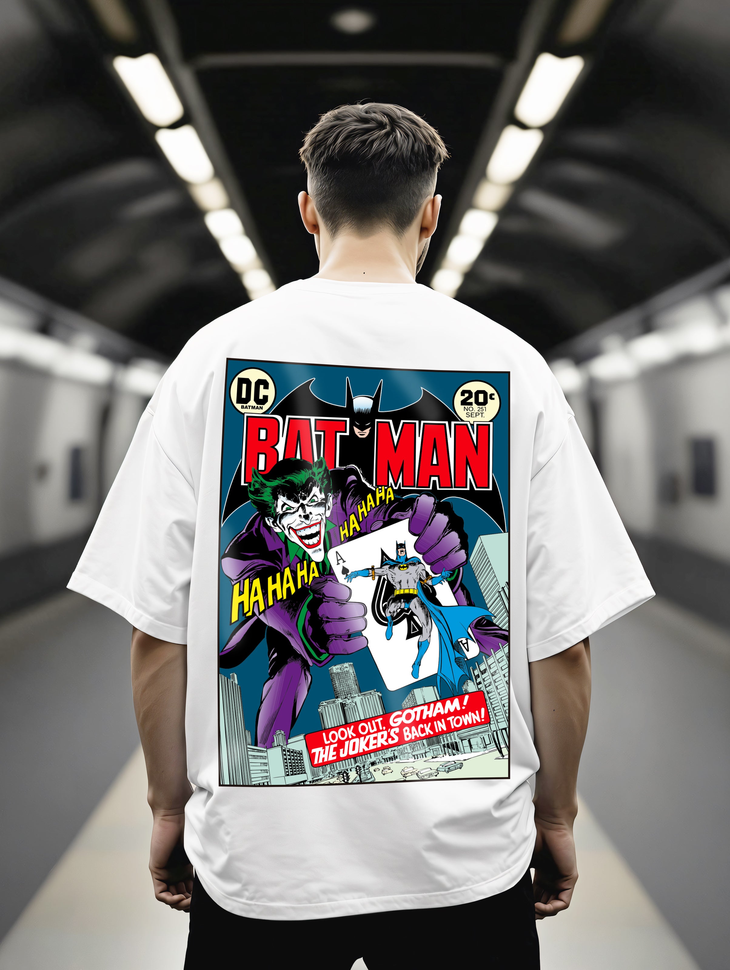 Playera Batman & Joker - DC Comics