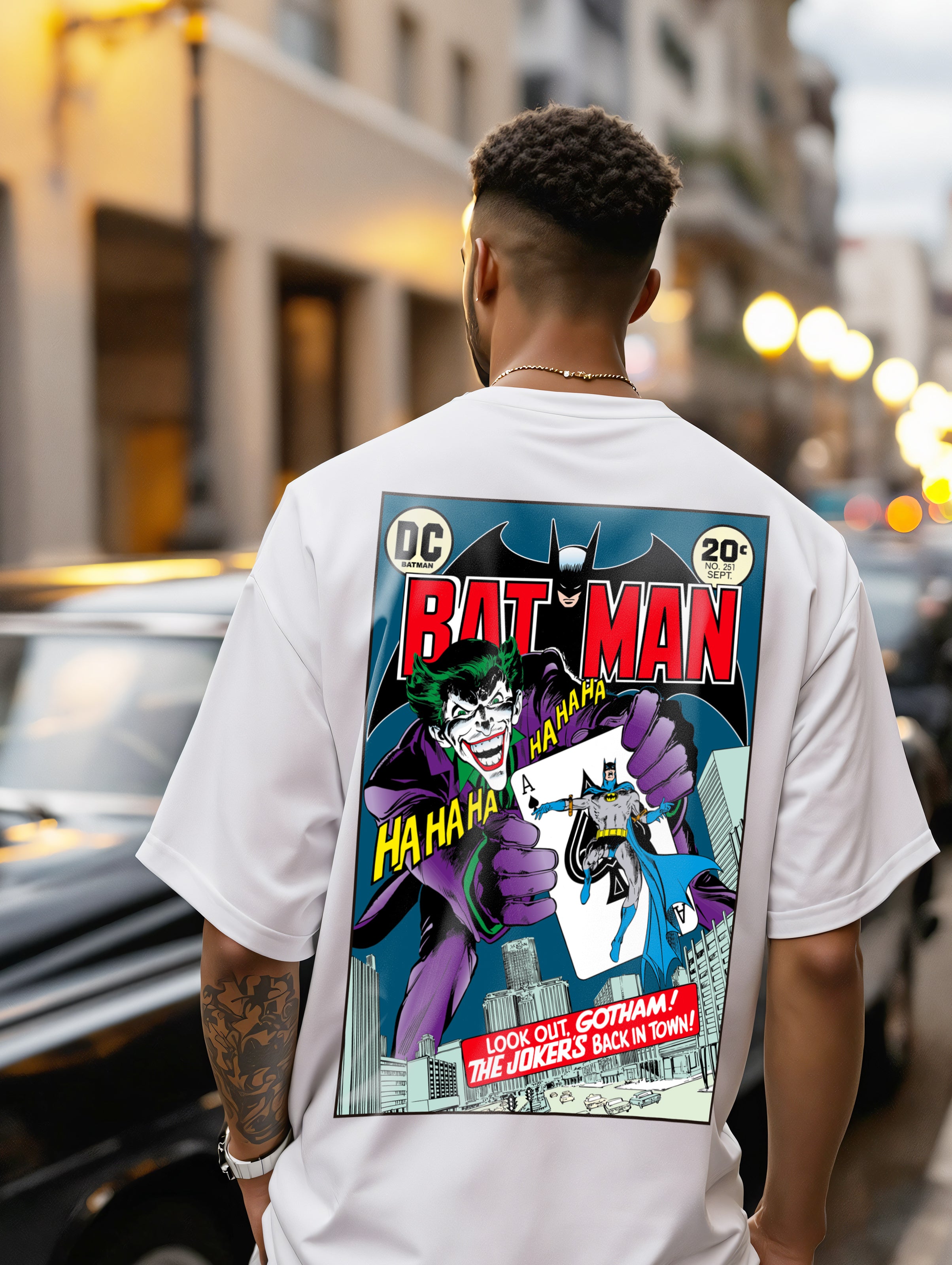 Playera Batman & Joker - DC Comics