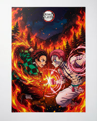 Tanjiro vs Akaza