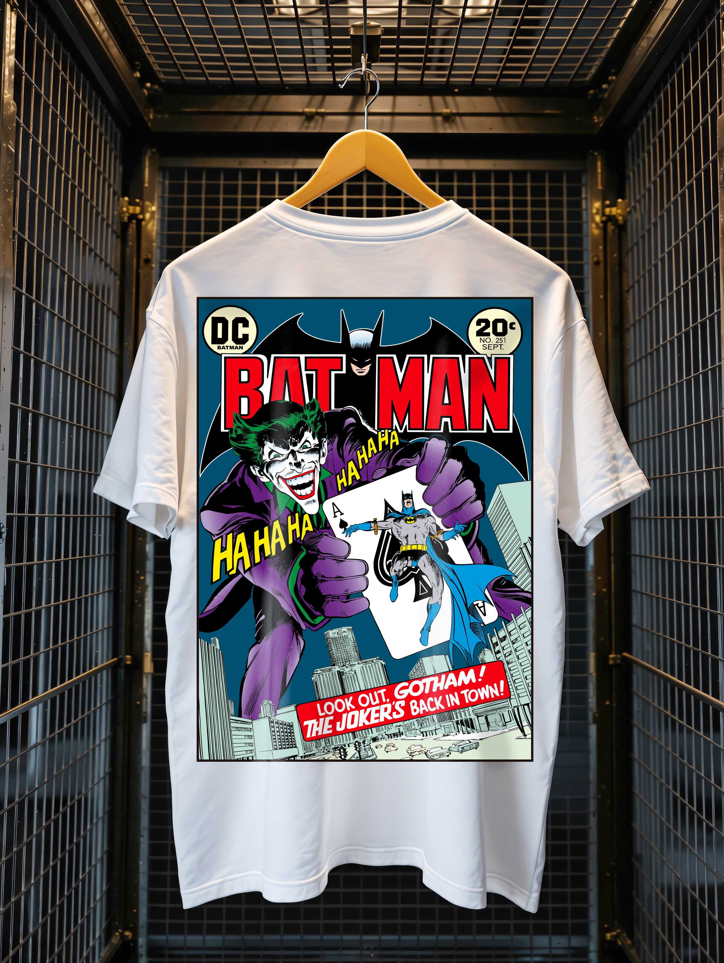 Playera Batman & Joker - DC Comics