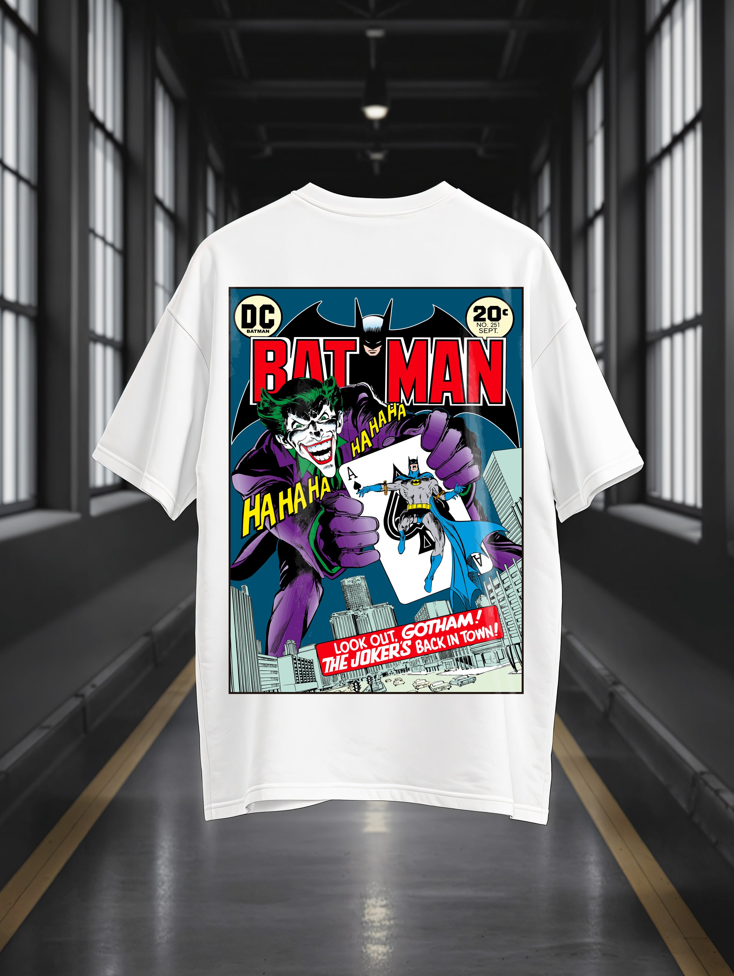 Playera Batman & Joker - DC Comics