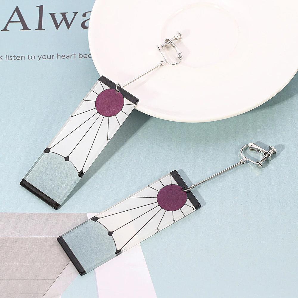 Aretes Hanafuda