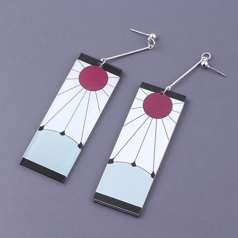 Aretes Hanafuda