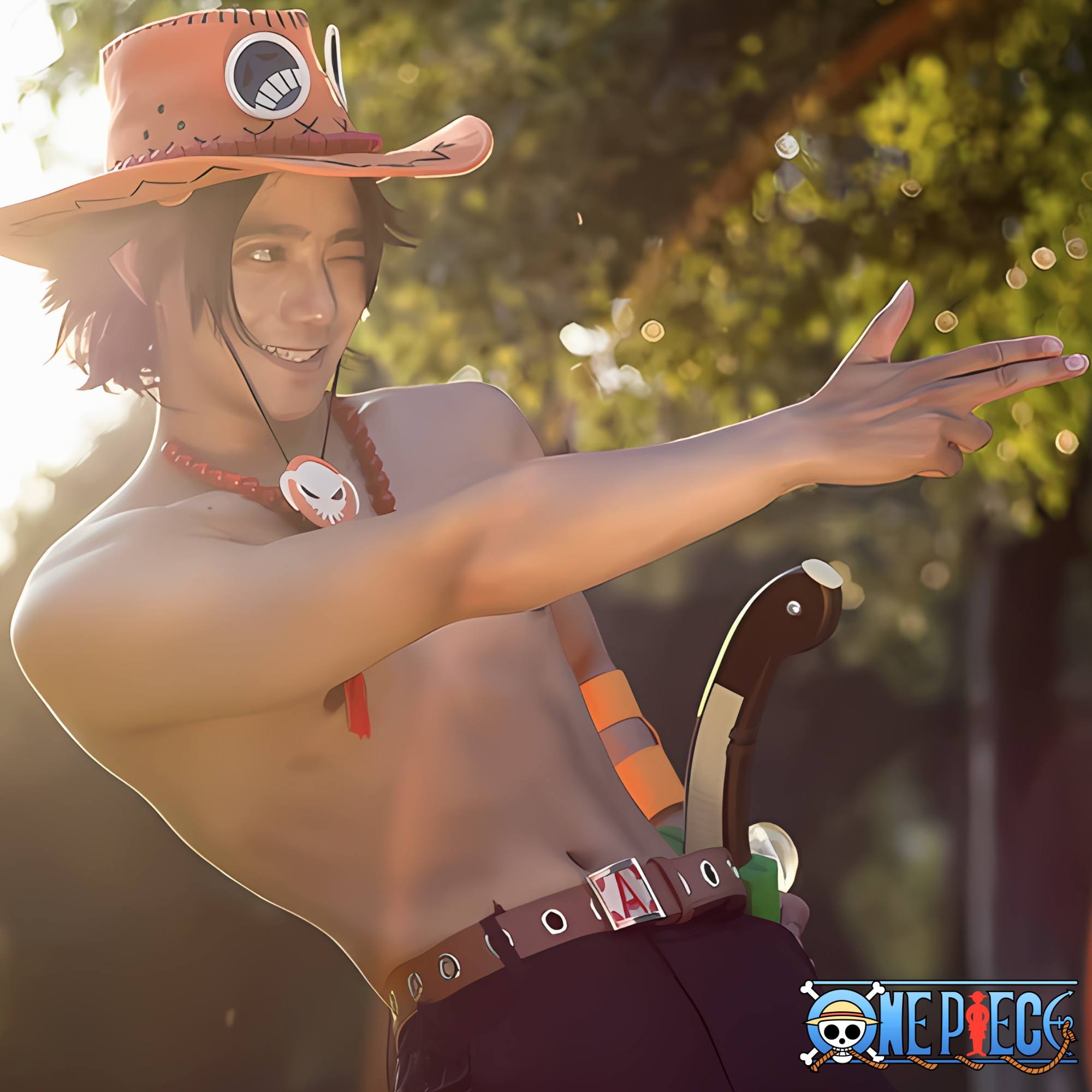Sombrero Portgas D. Ace - One Piece