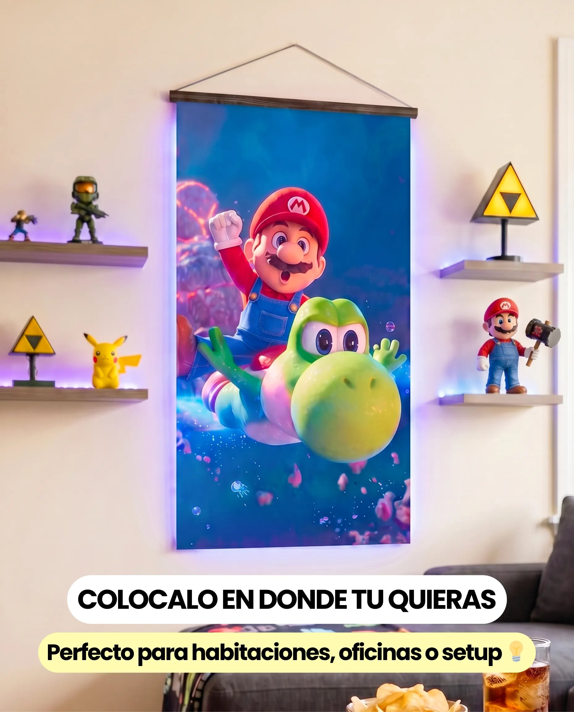 Pósters Mario Bros – Colección Estelar