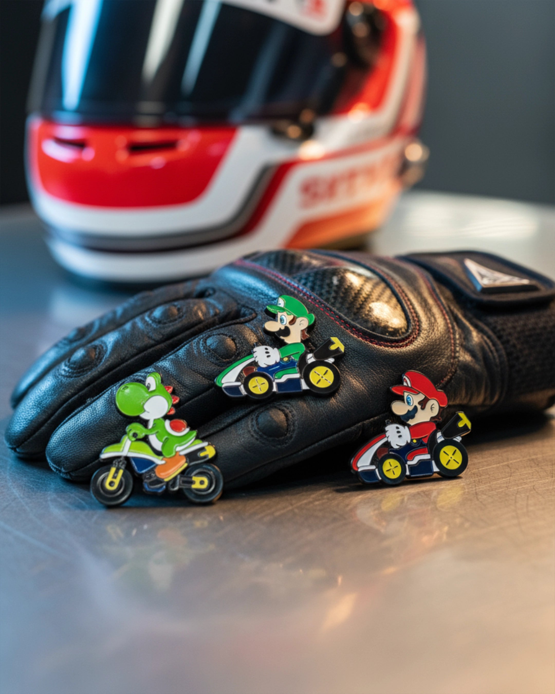 Pines Mario Kart - 3 Unidades