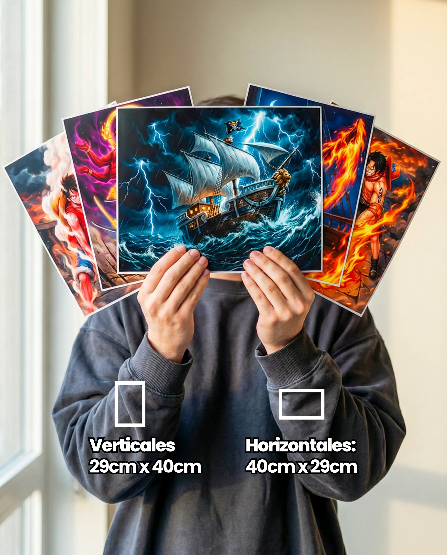 Set de 5 Paneles Anime – El Anime en tu Pared