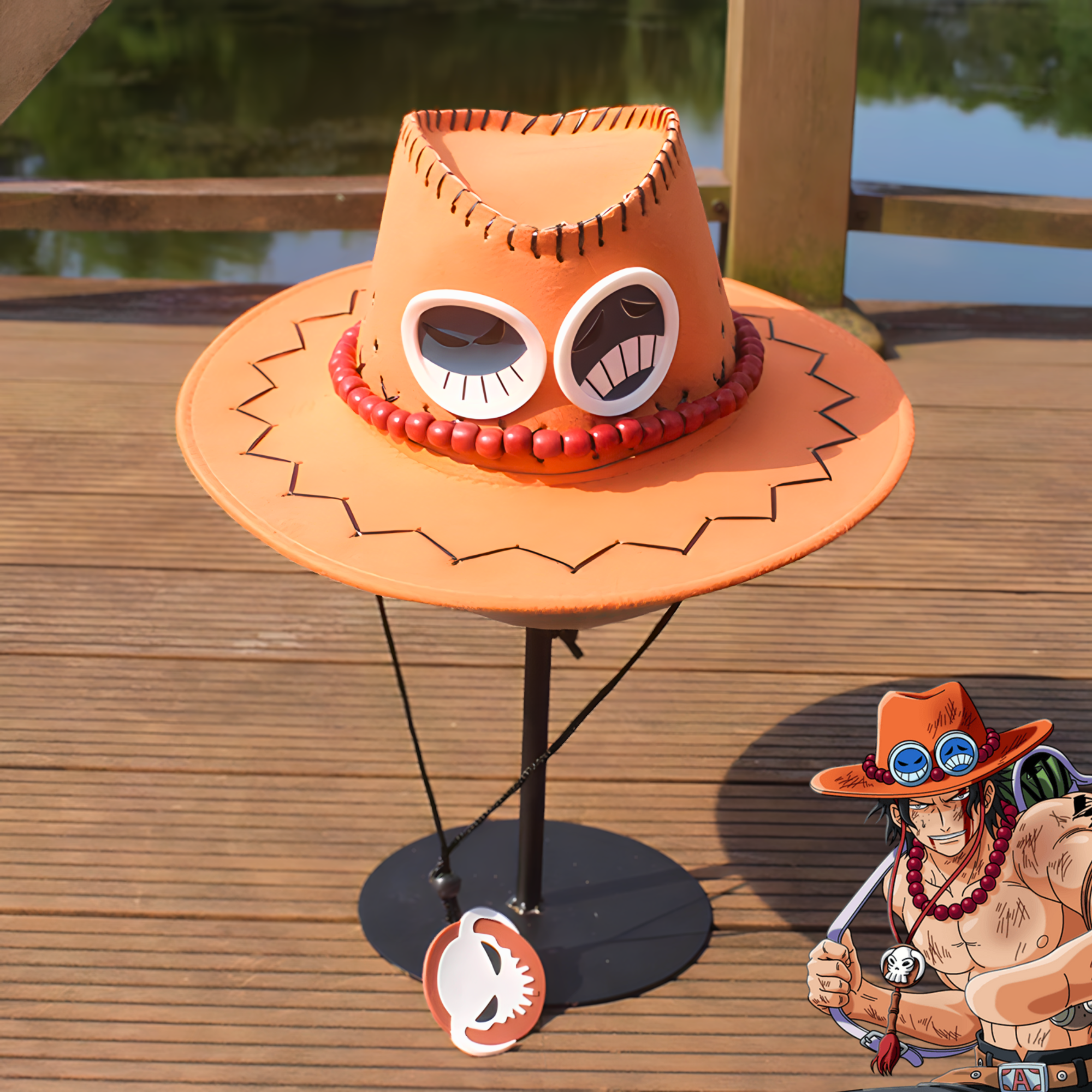 Sombrero Portgas D. Ace - One Piece