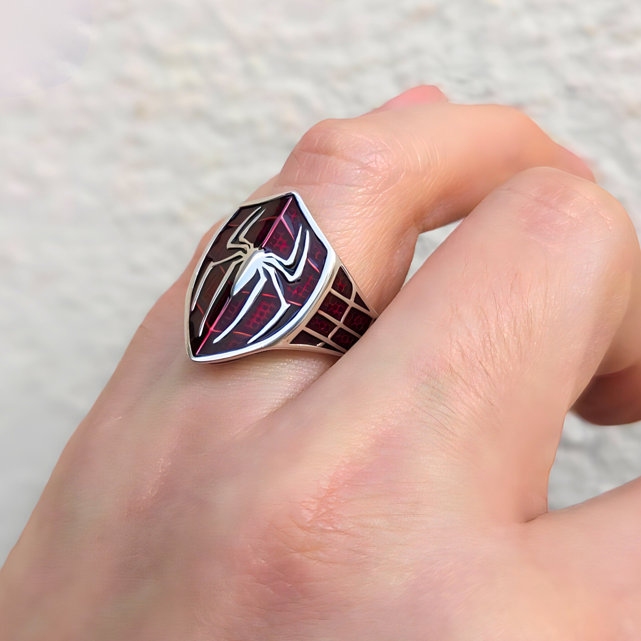 Anillo Spider-Man Shield