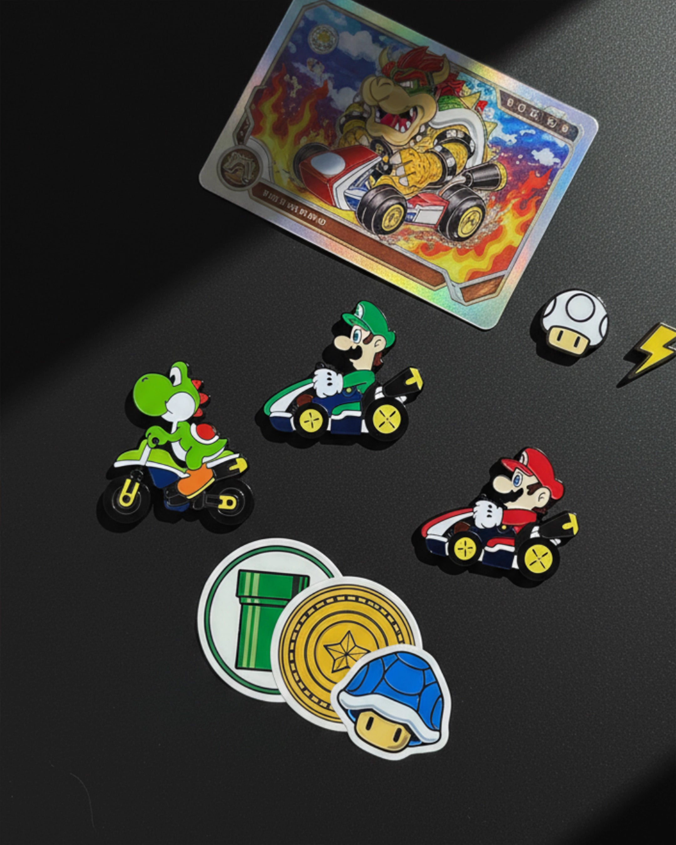 Pines Mario Kart - 3 Unidades