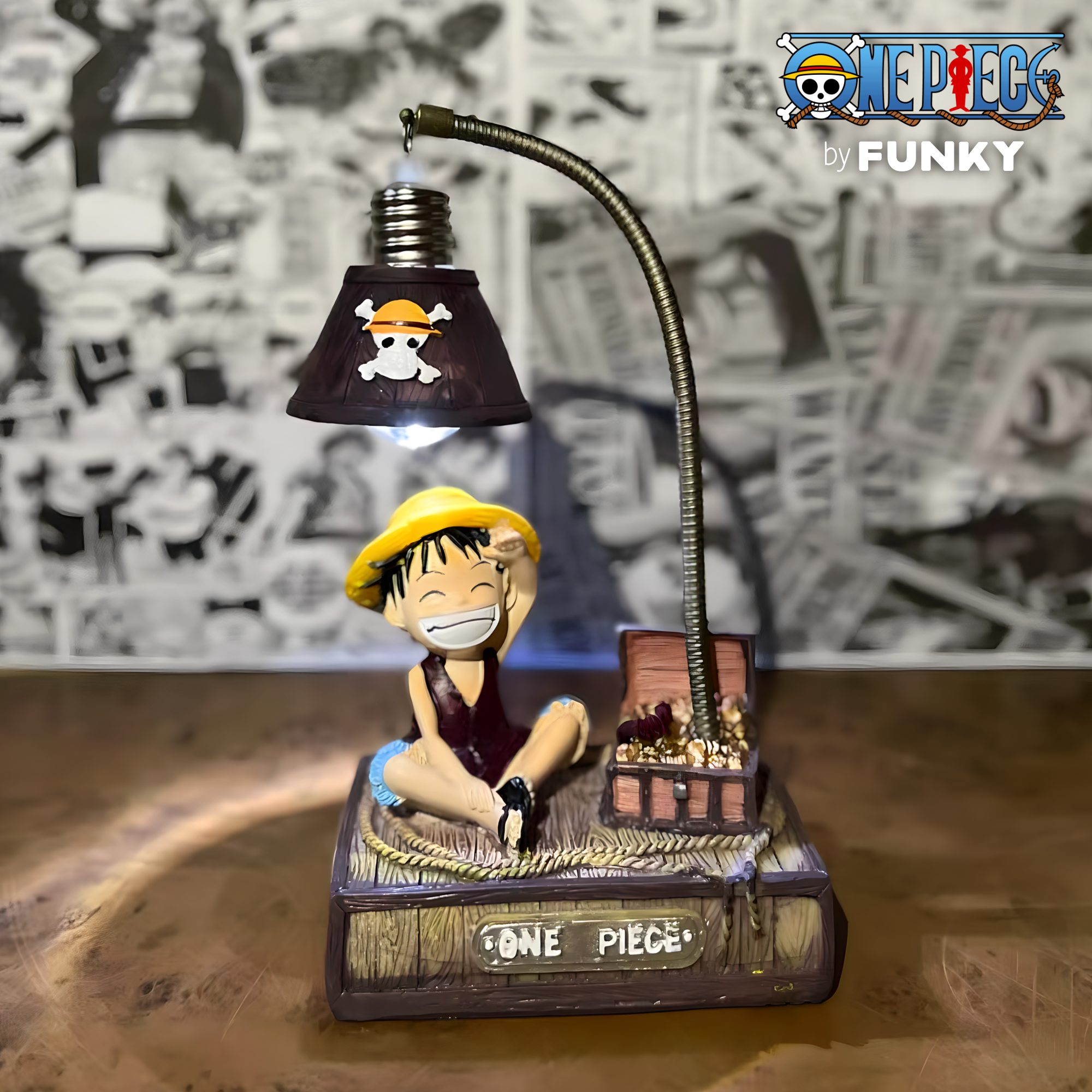Lámpara de Luffy - One Piece