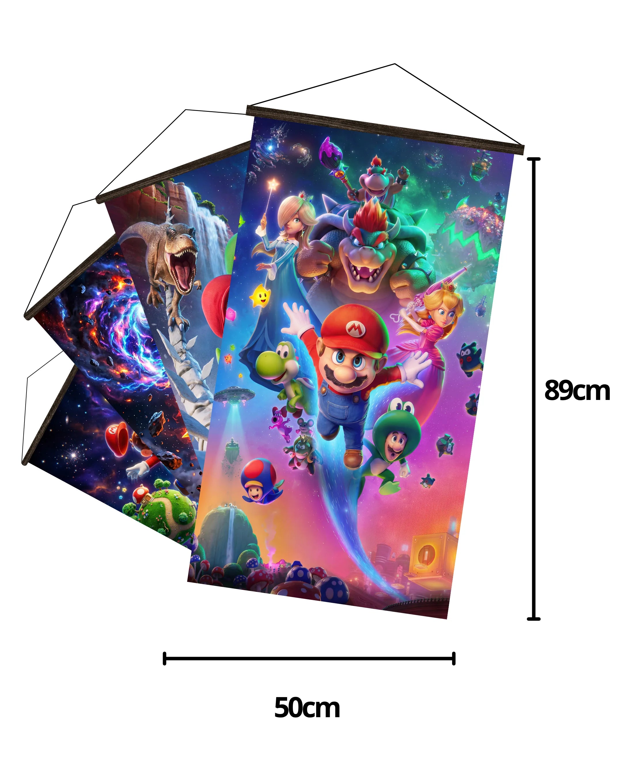 Pósters Mario Bros – Colección Mario Galaxy