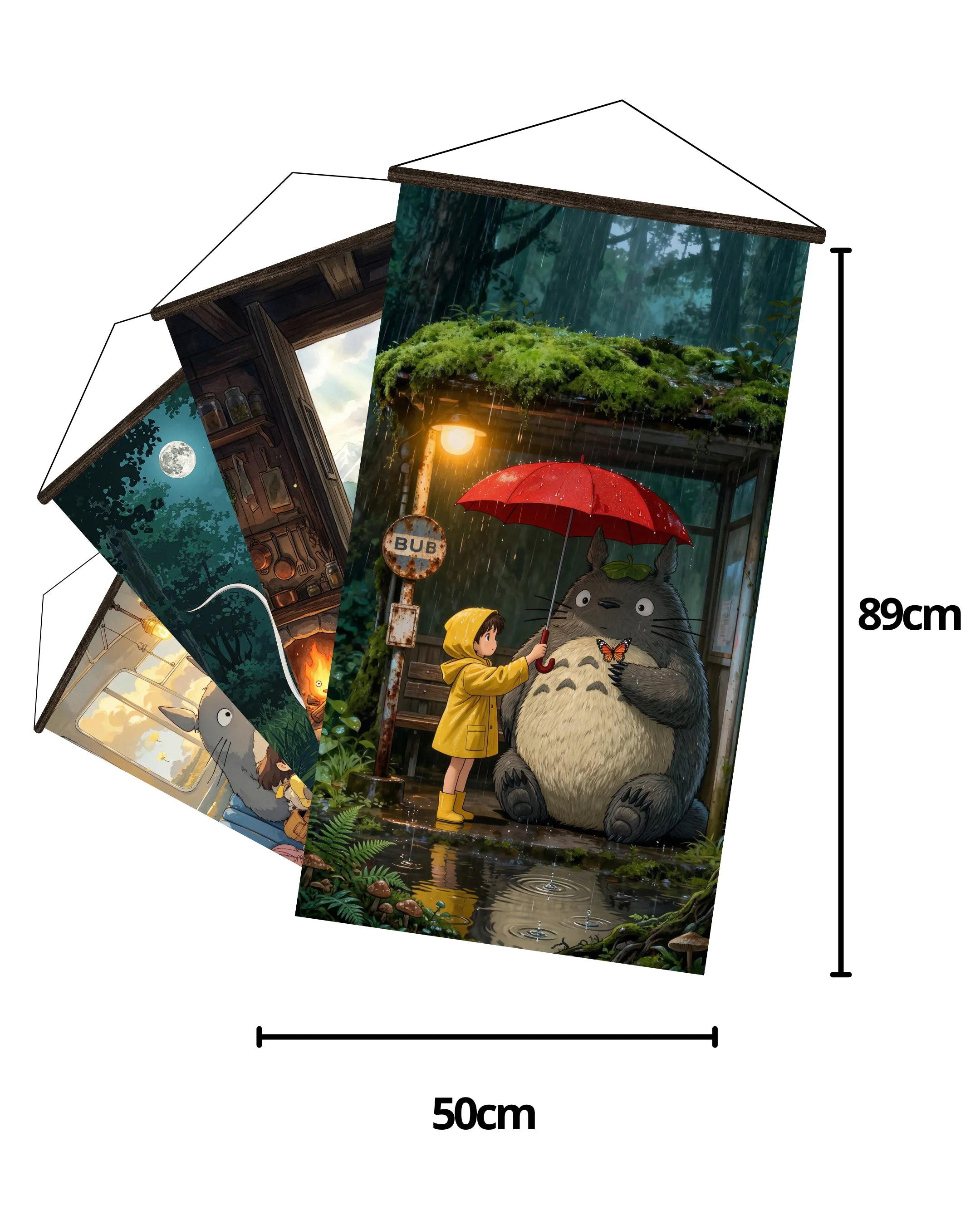 Pósters Studio Ghibli – Colección Mundo Mágico