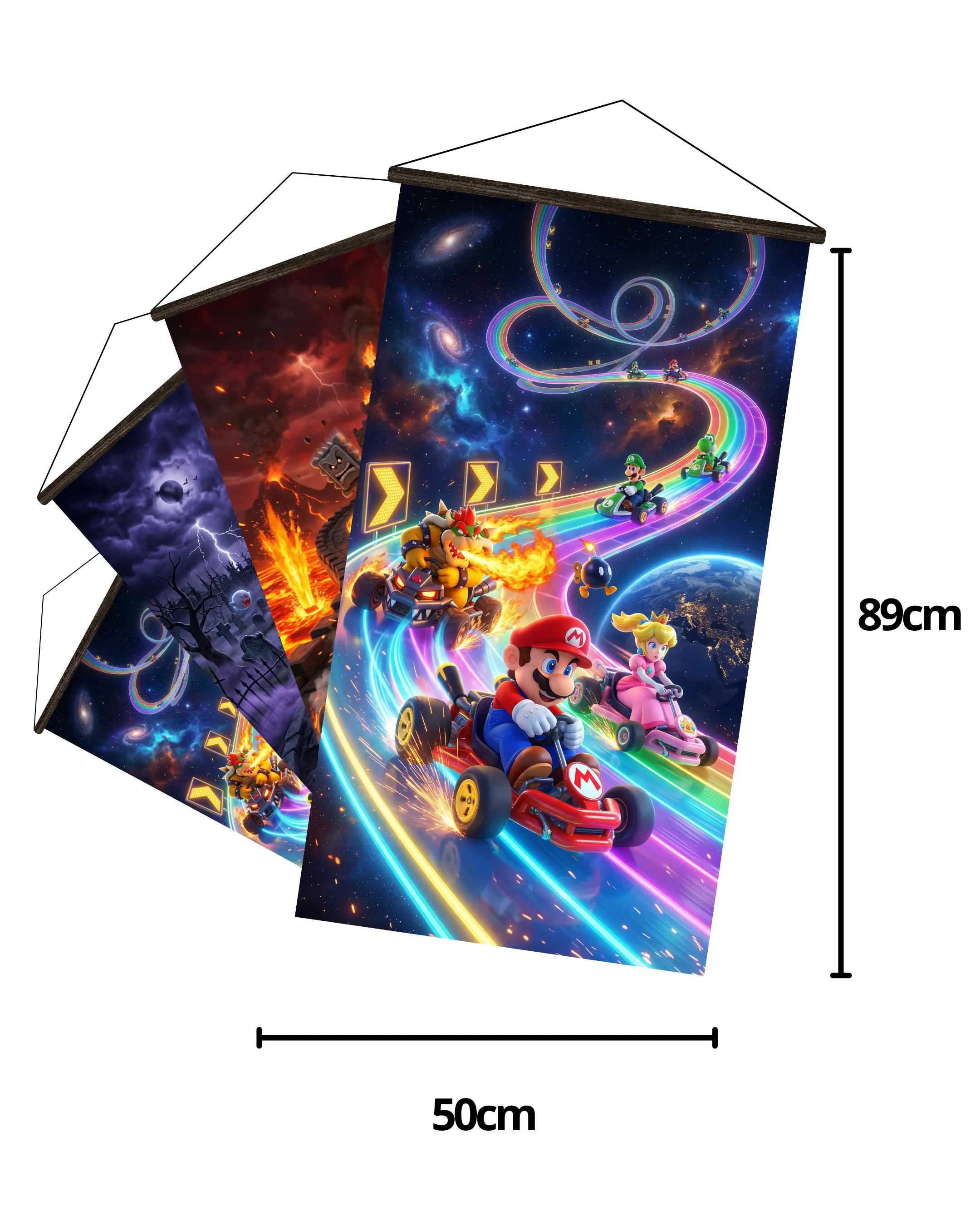 Pósters Mario Kart – Edición Limitada