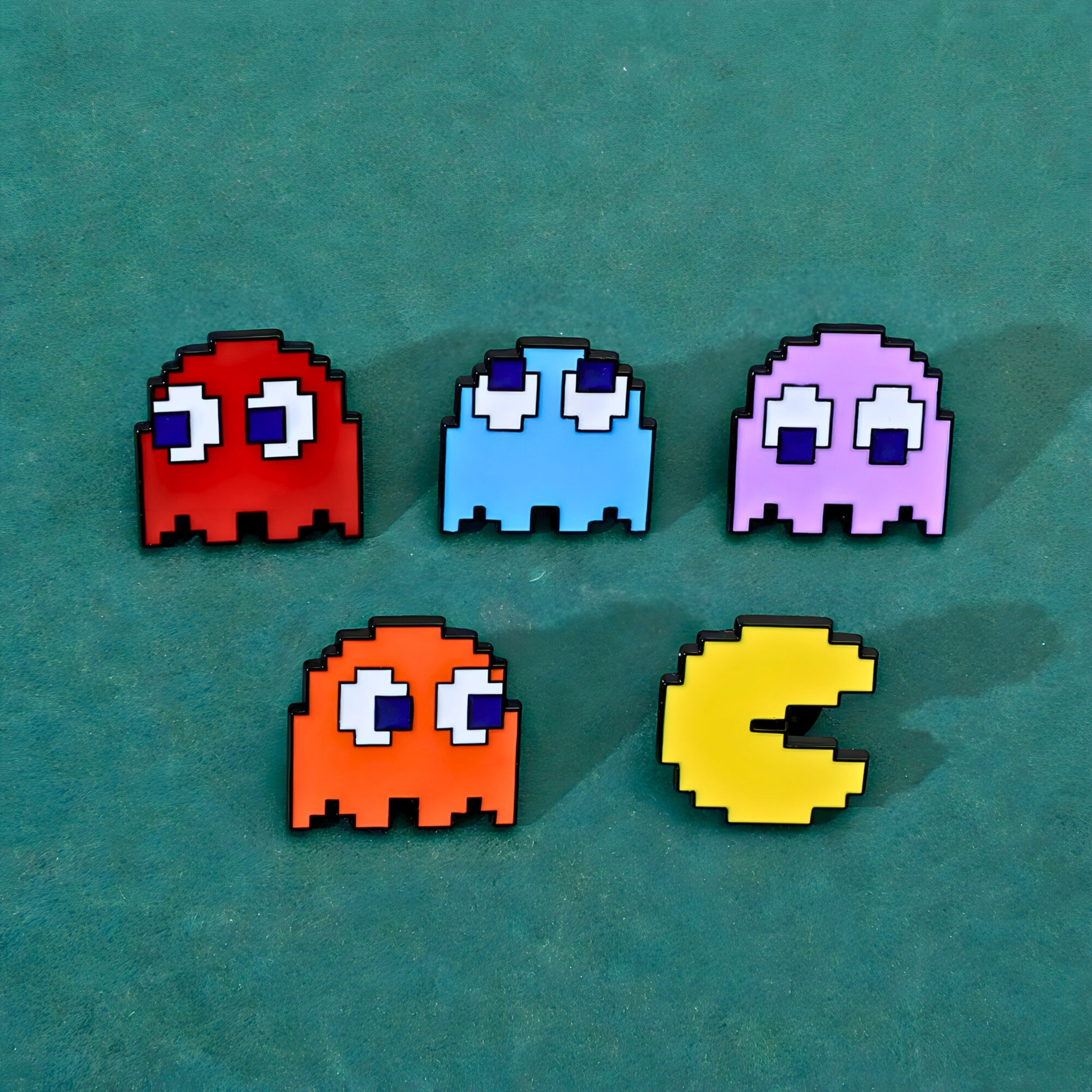 Pines Pac-Man - 5 Unidades