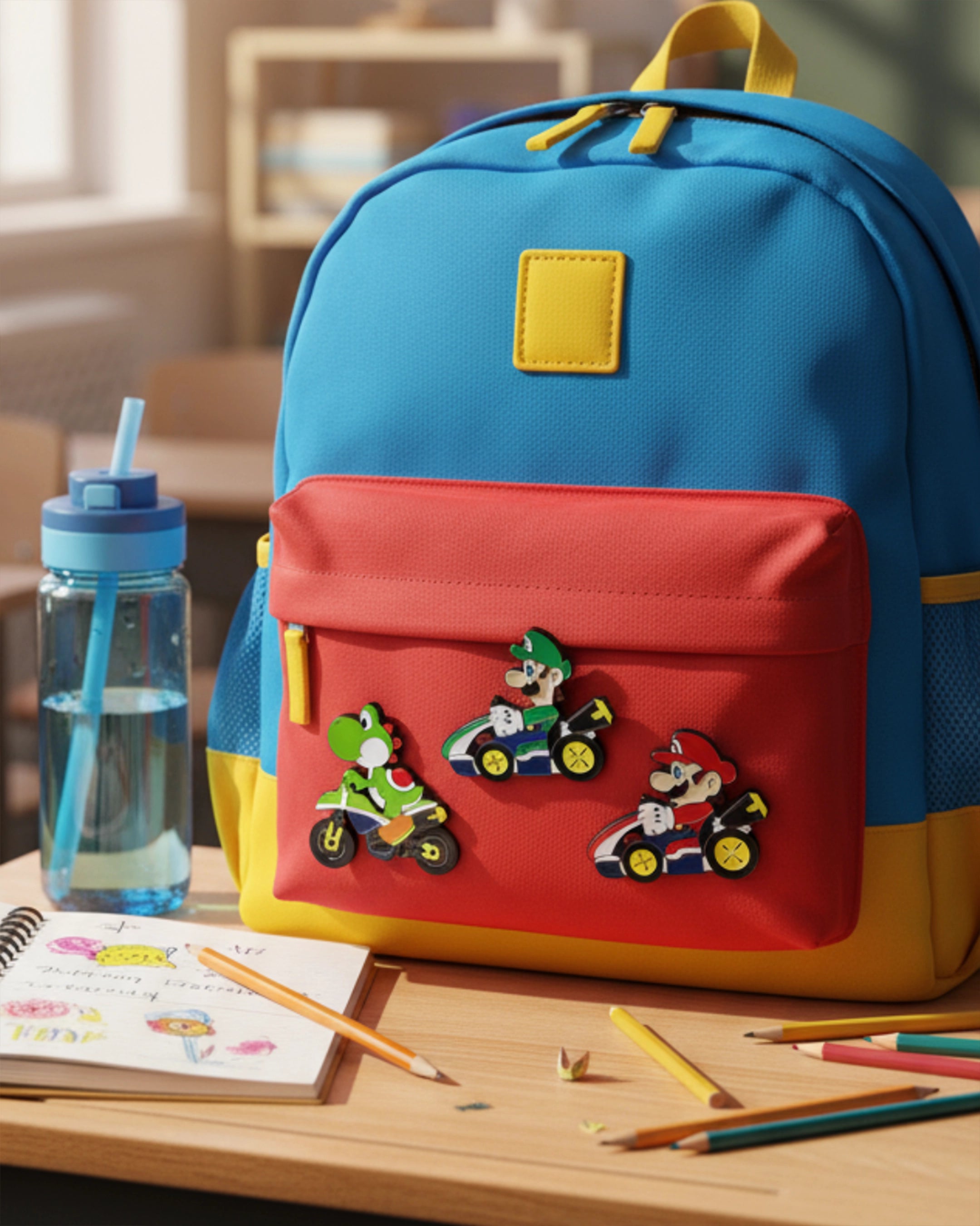 Pines Mario Kart - 3 Unidades