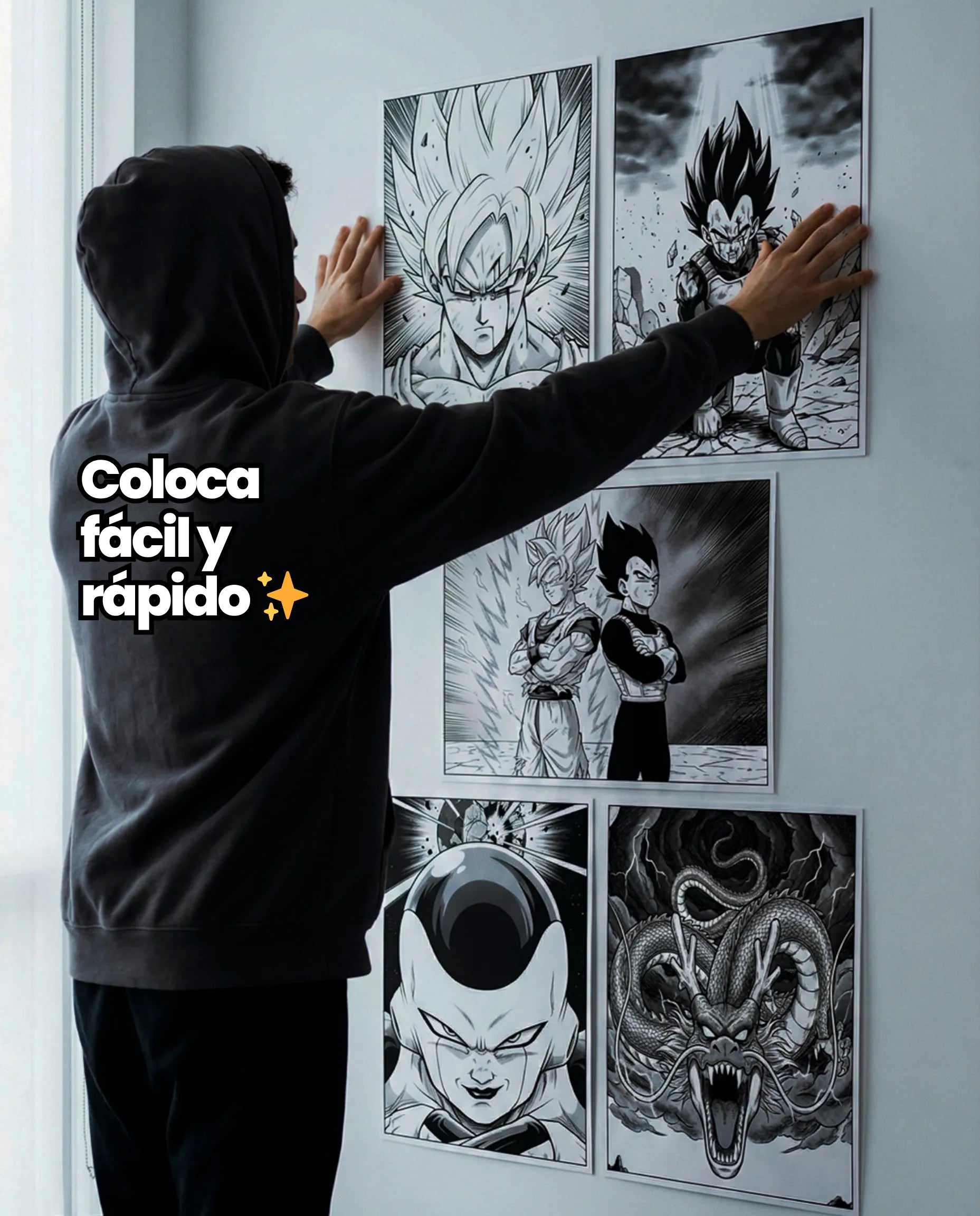 Set de 5 Paneles Manga – El Manga en tu Pared
