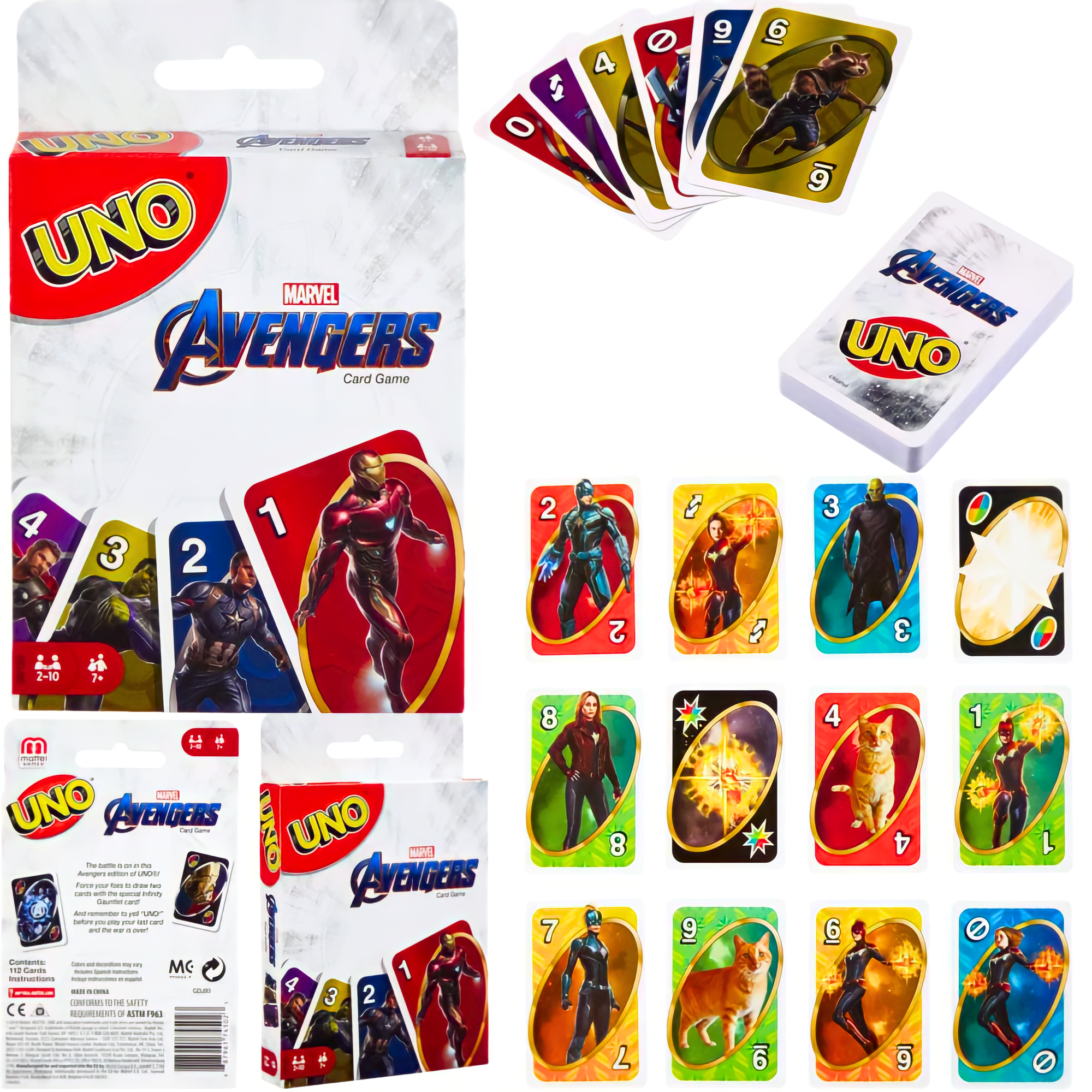 Juego de UNO Avengers