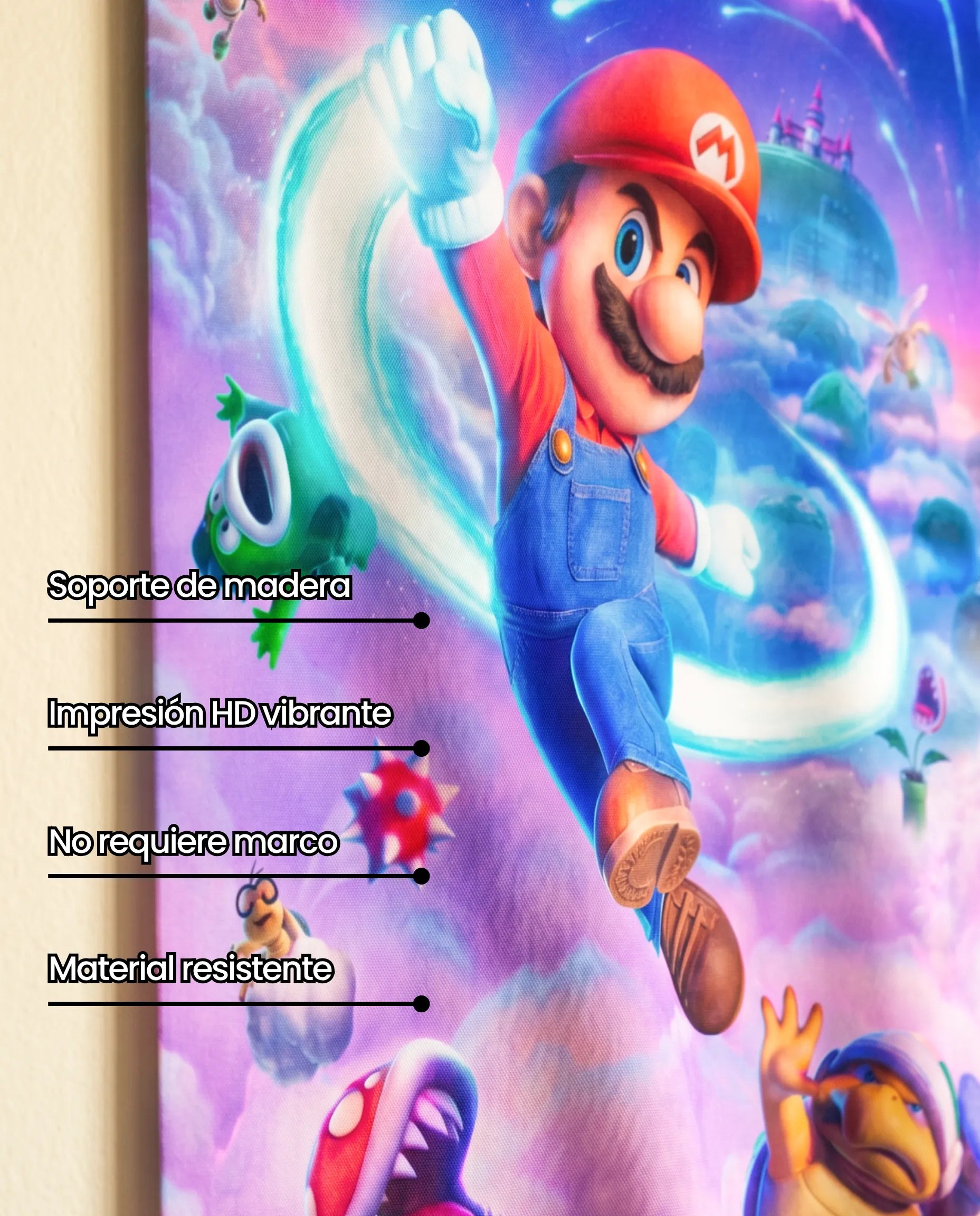 Pósters Mario Bros – Colección Estelar