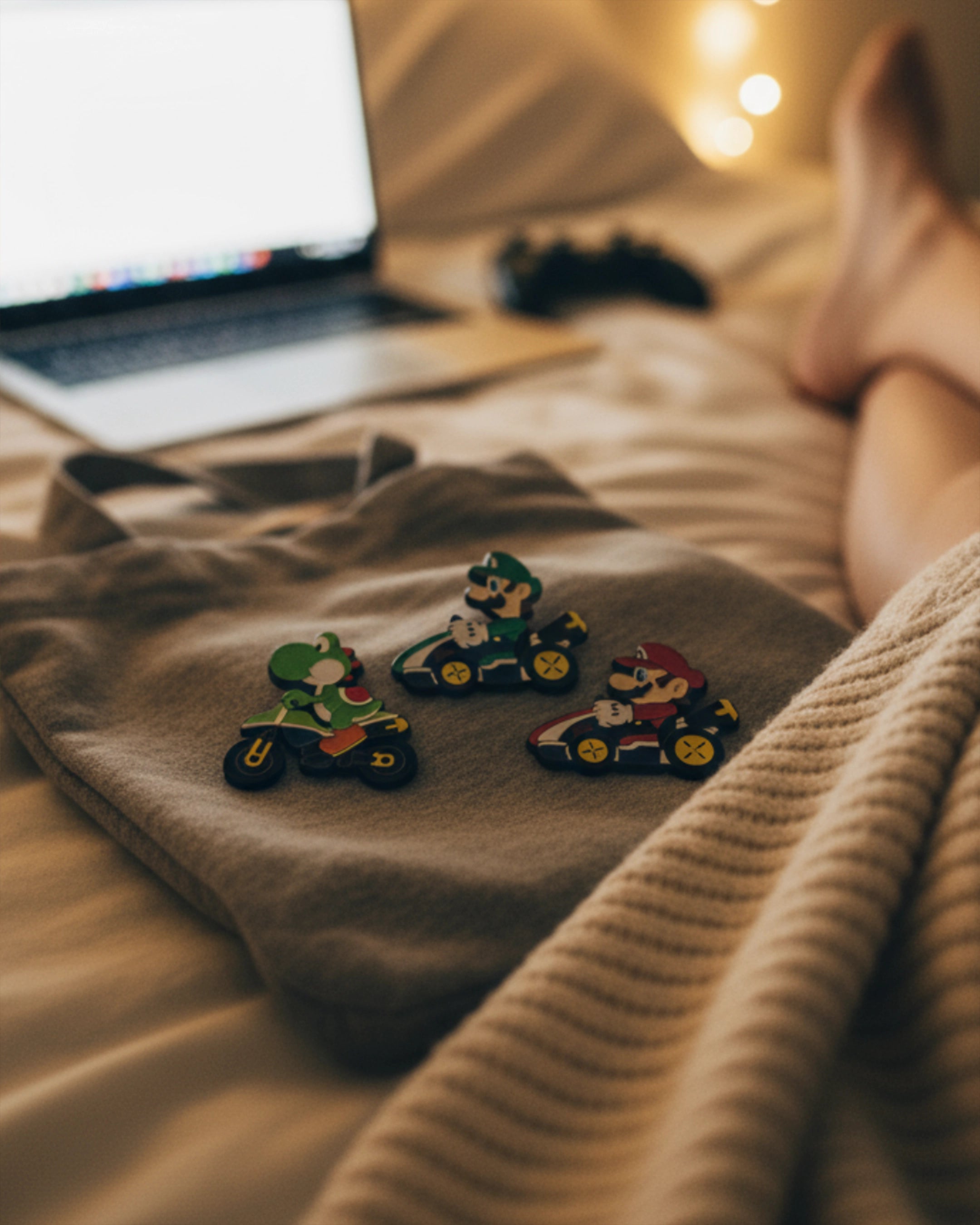 Pines Mario Kart - 3 Unidades