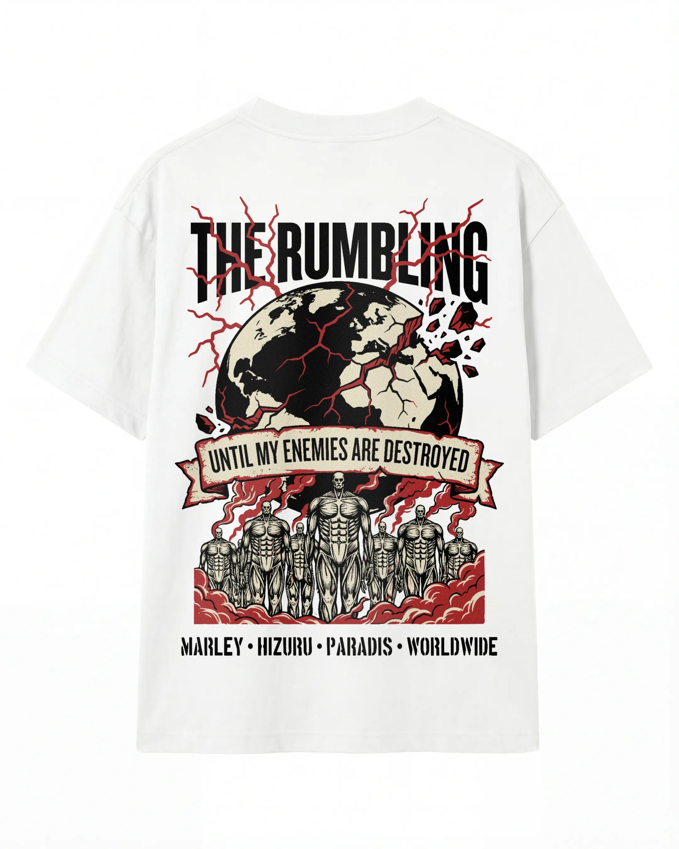 Playera The Rumbling – Attack on Titan