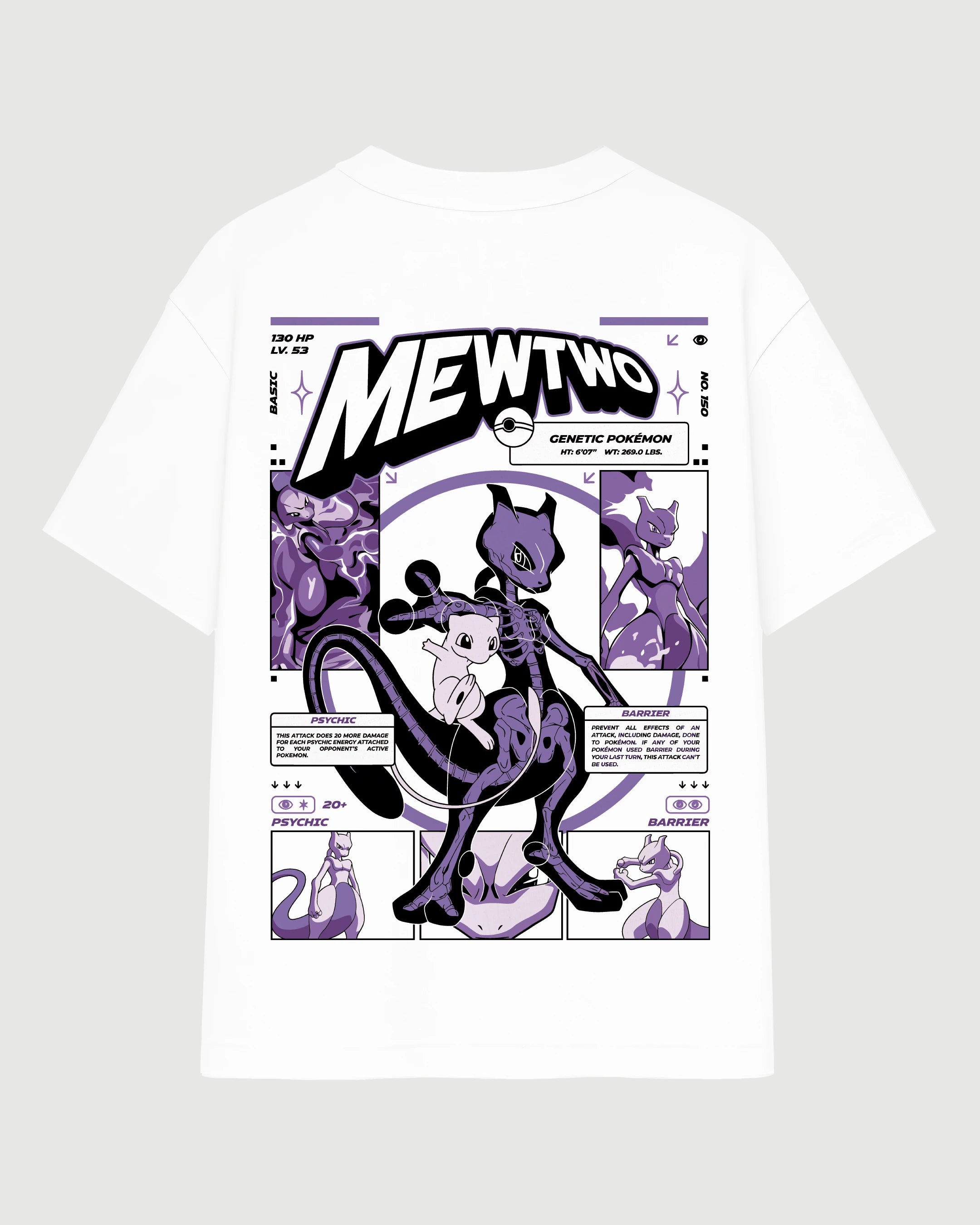 Playera Pokémon – Mewtwo Psychic