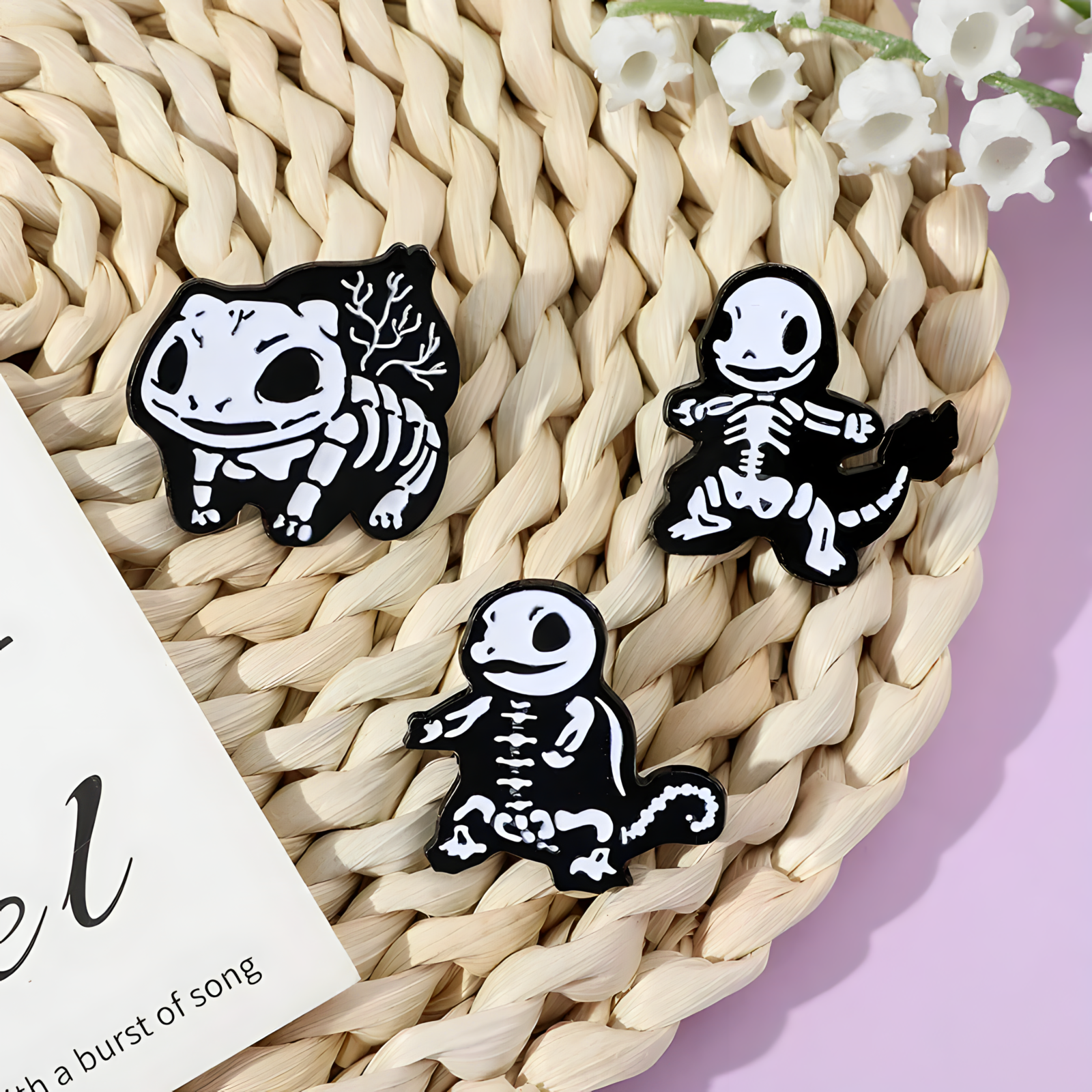 Pines de Pokemon Skull - 3 Unidades