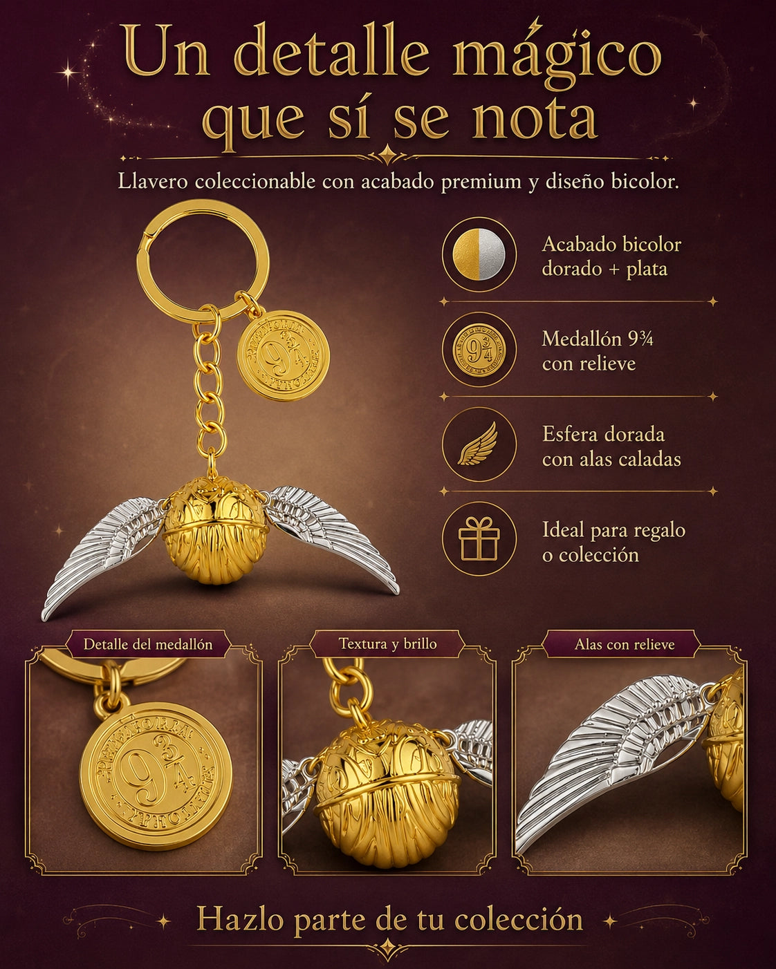 Llavero Quidditch – Harry Potter