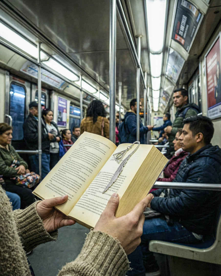 Separador Reliquias de la Muerte – Donde la magia guarda tu página