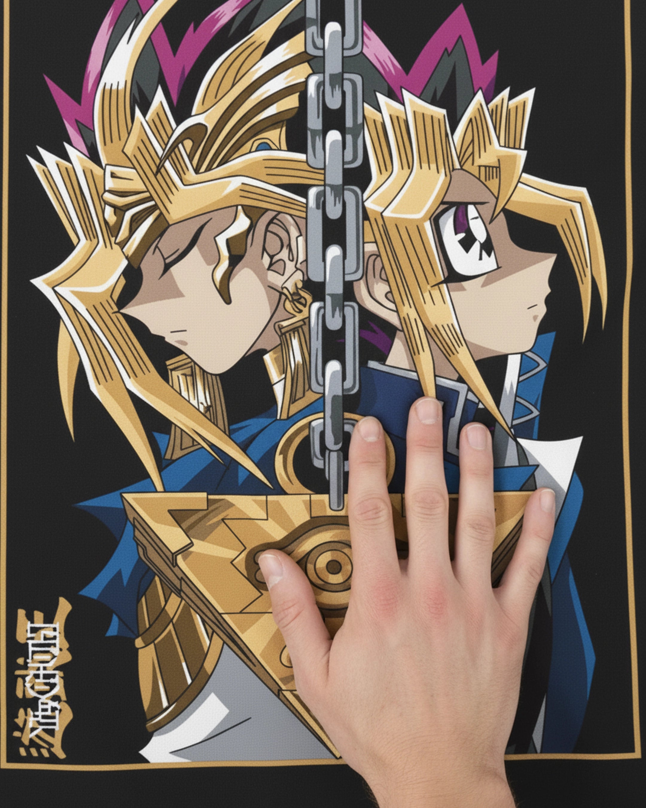 Playera Yu-Gi-Oh – Faraón & Yugi con Ojo del Milenio