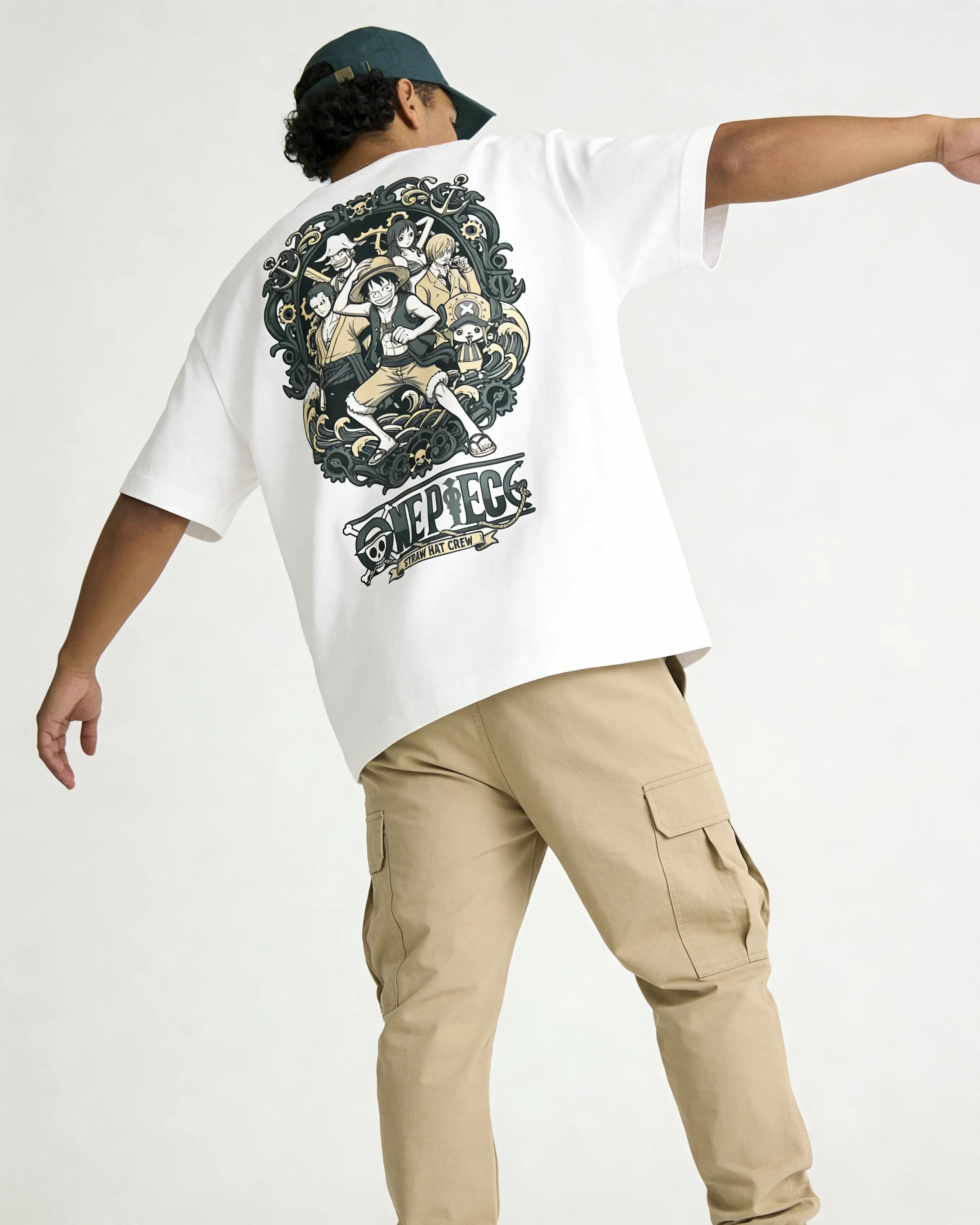 Playera Mugiwara Sraw Hat Crew – One Piece