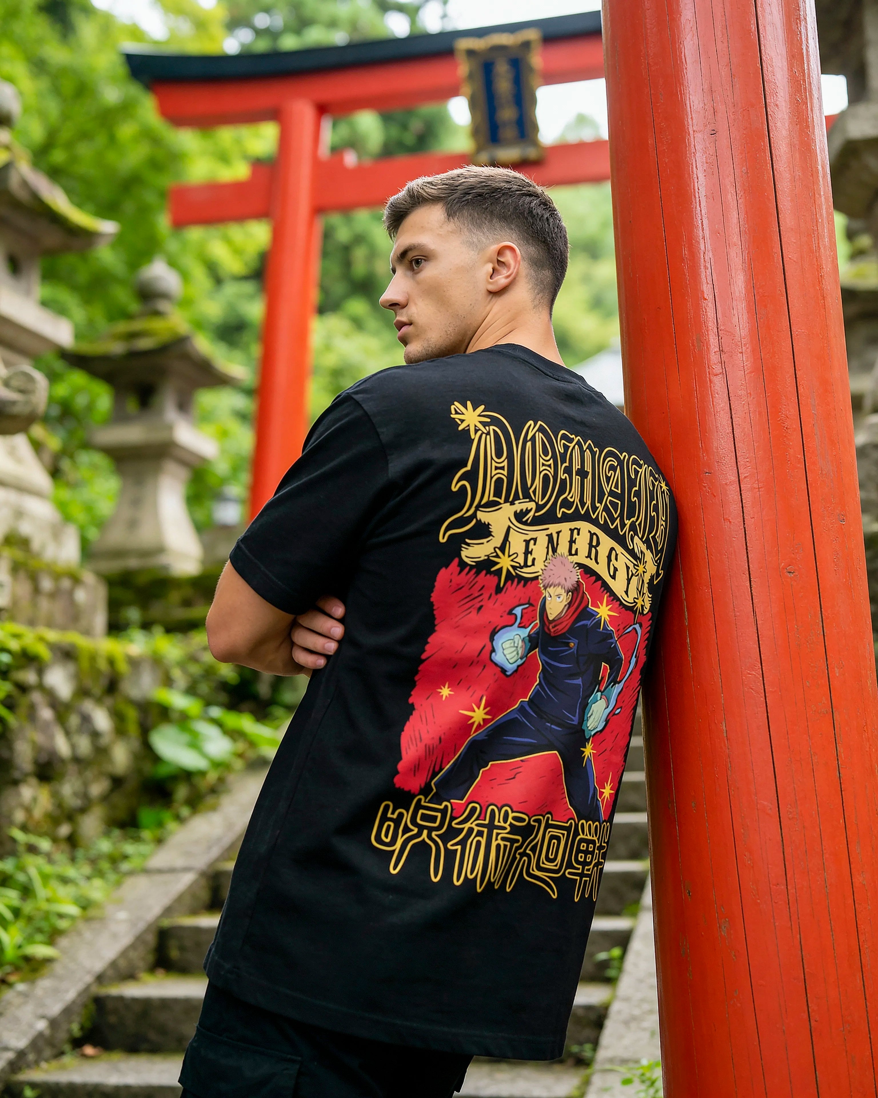 Playera Domain Energy – Jujutsu Kaisen