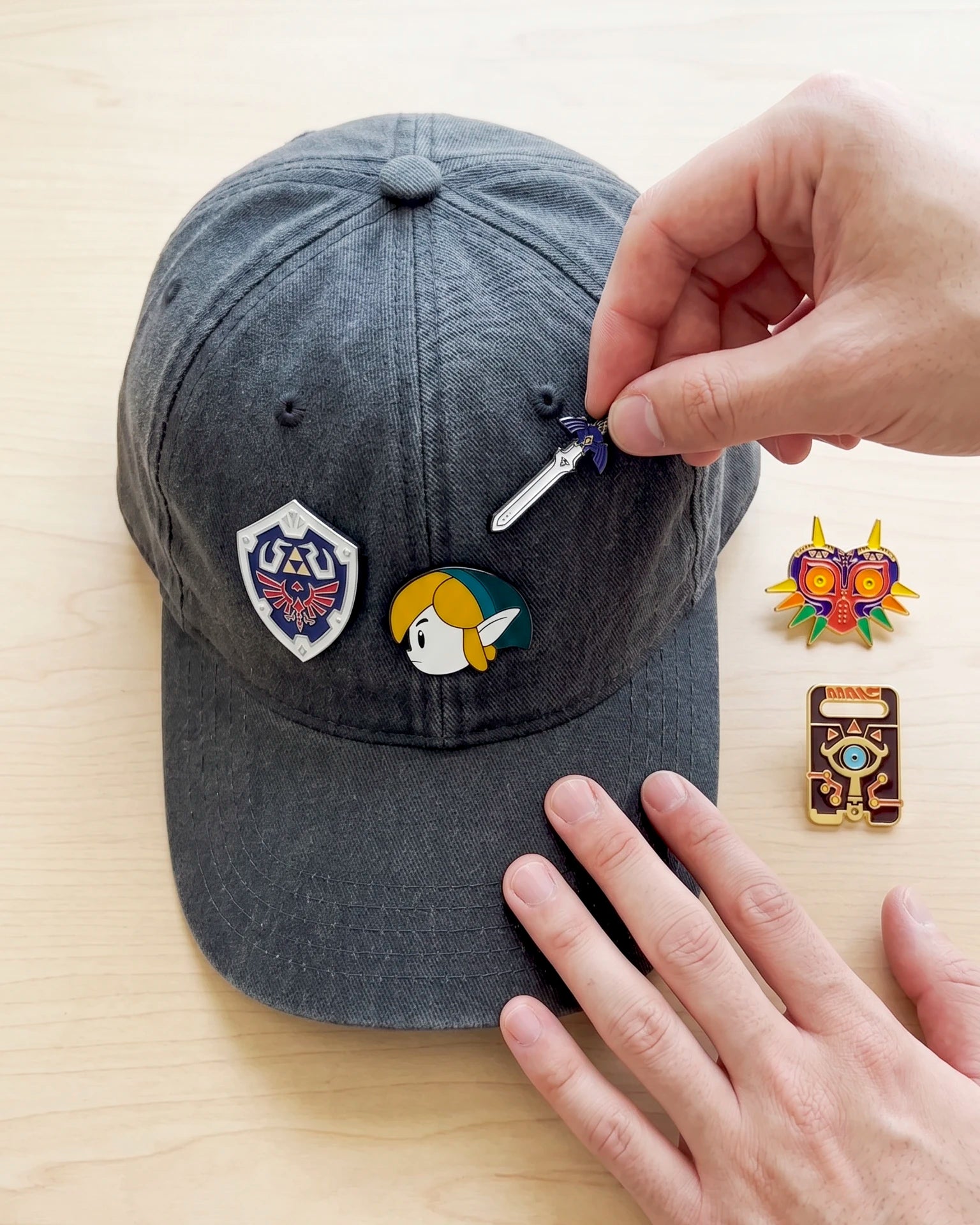 Set de 5 Pines Zelda – Edición Legendaria