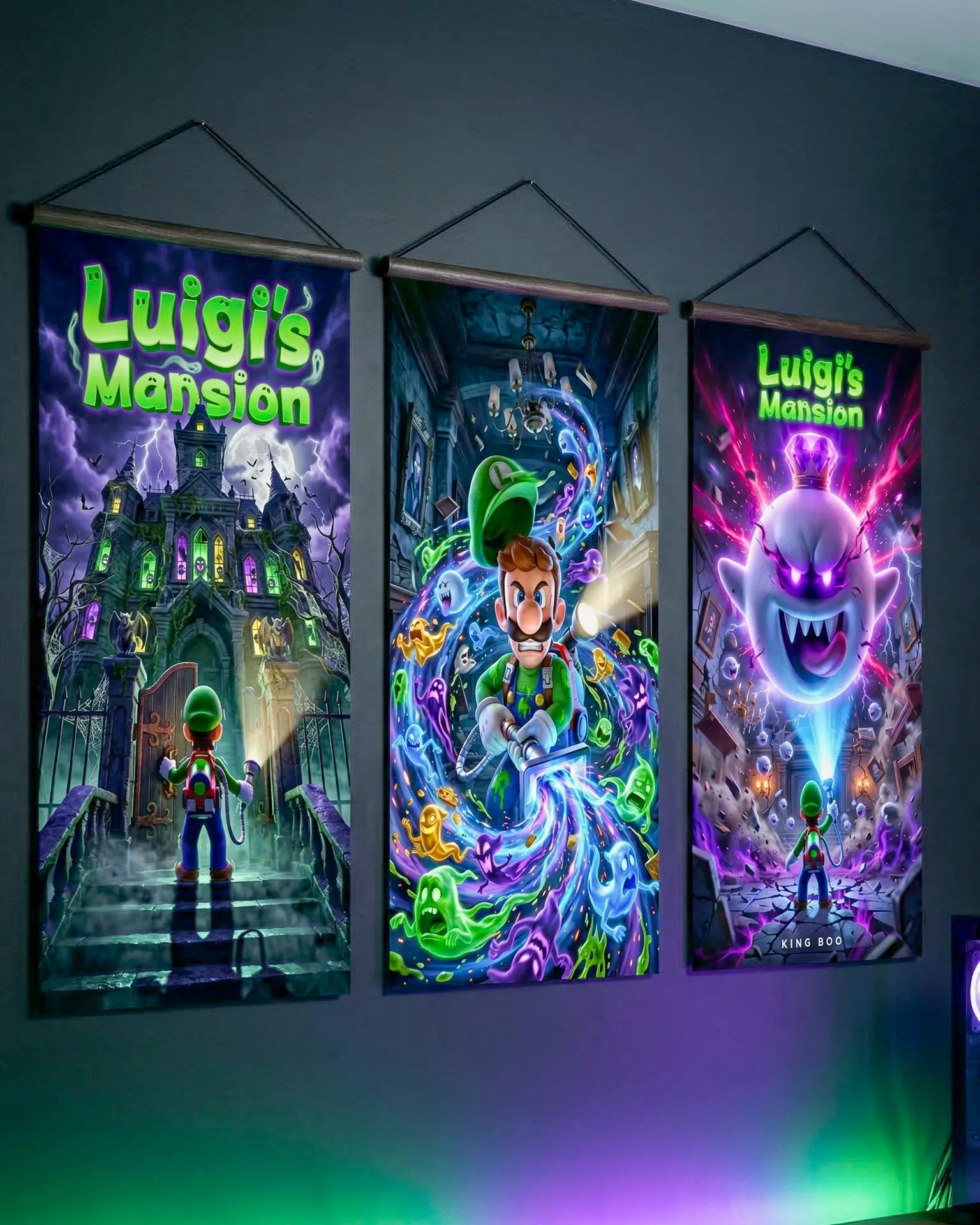 Pósters Luigi's Mansion – Edición Limitada