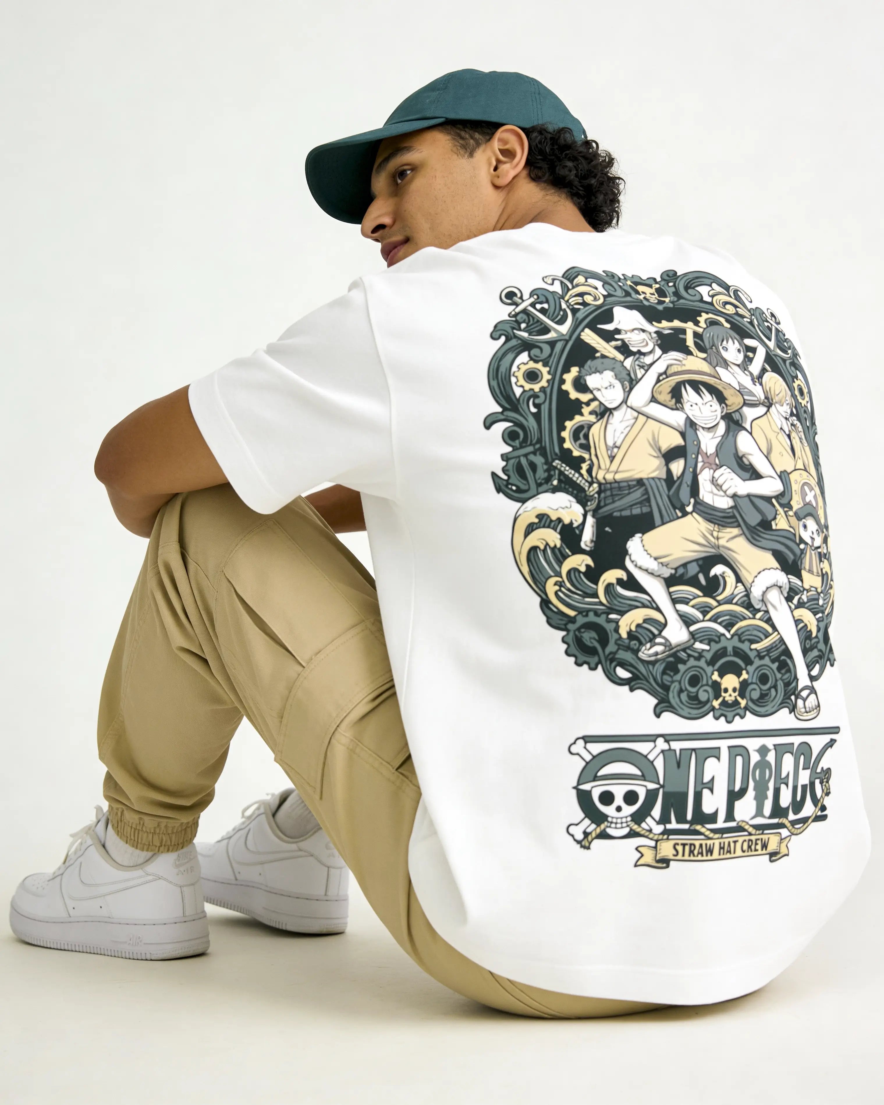 Playera Mugiwara Sraw Hat Crew – One Piece