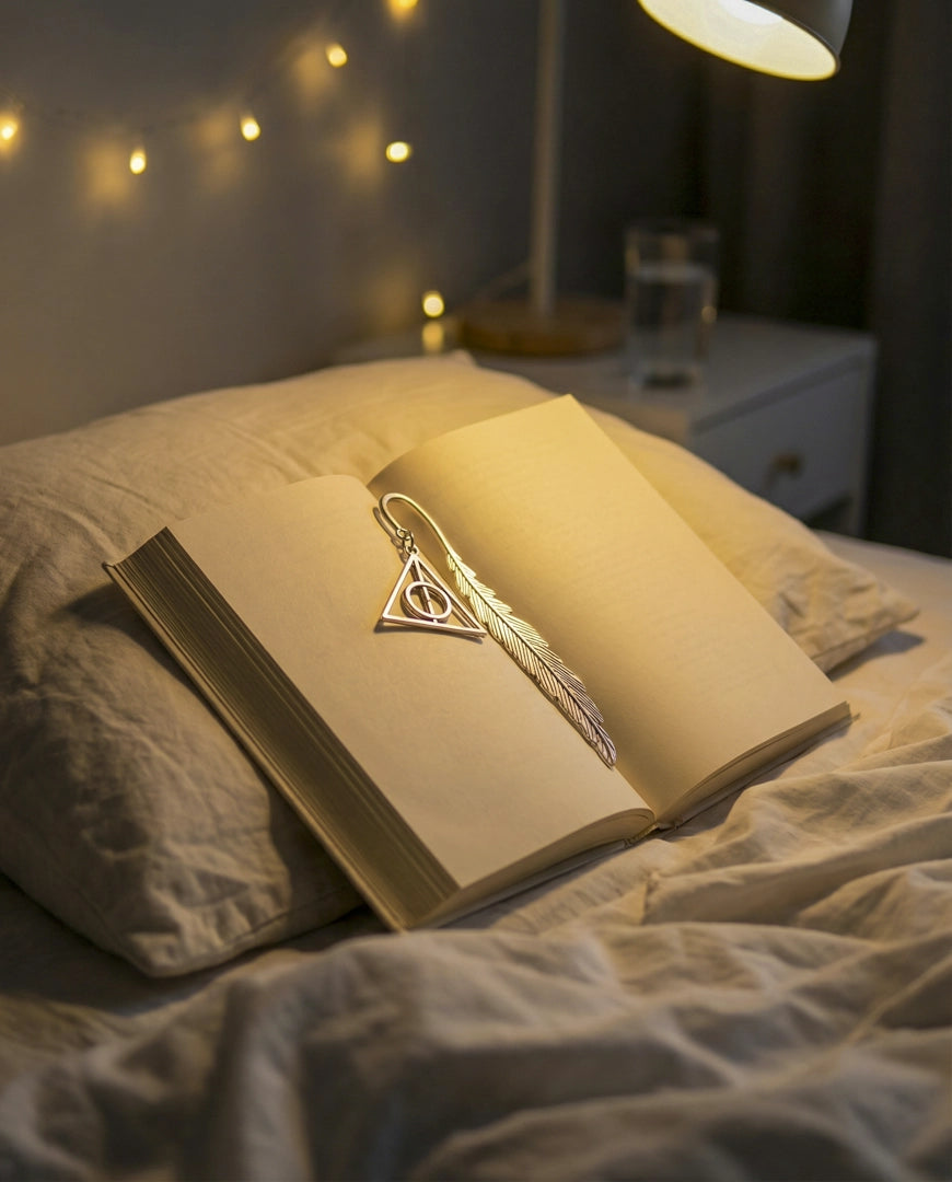 Separador Reliquias de la Muerte – Donde la magia guarda tu página