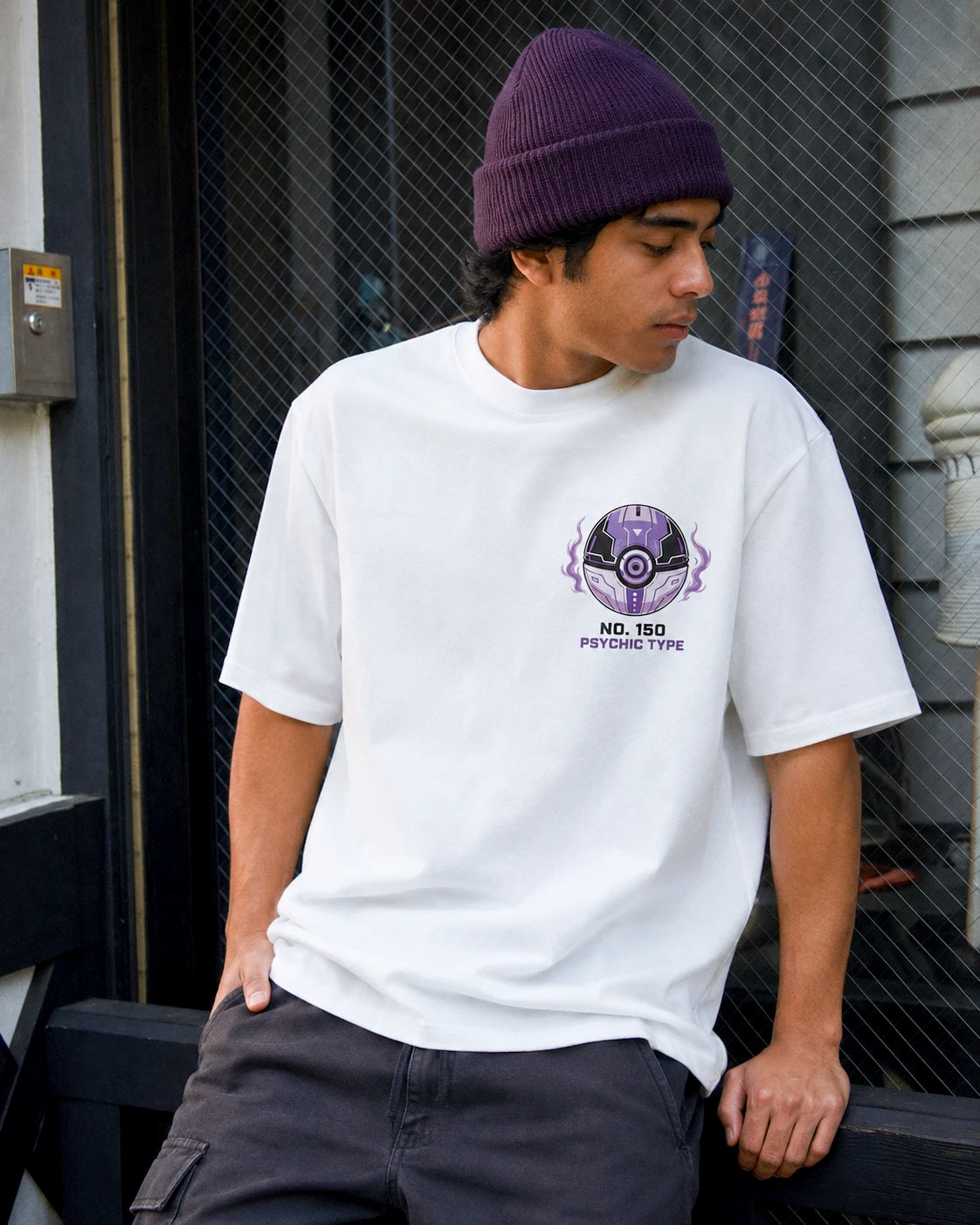 Playera Pokémon – Mewtwo Psychic
