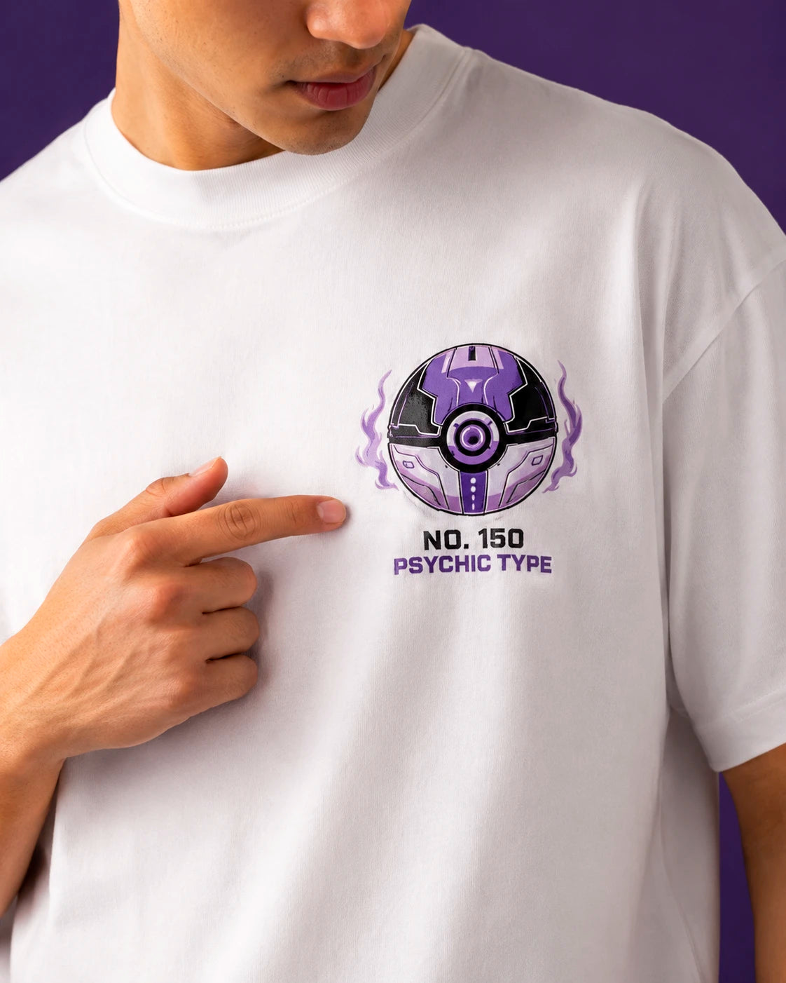 Playera Pokémon – Mewtwo Psychic