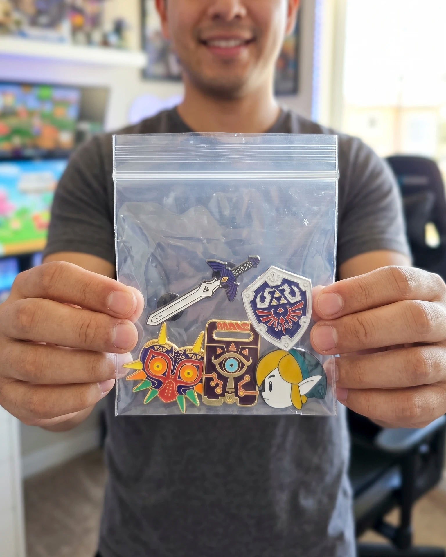 Set de 5 Pines Zelda – Edición Legendaria